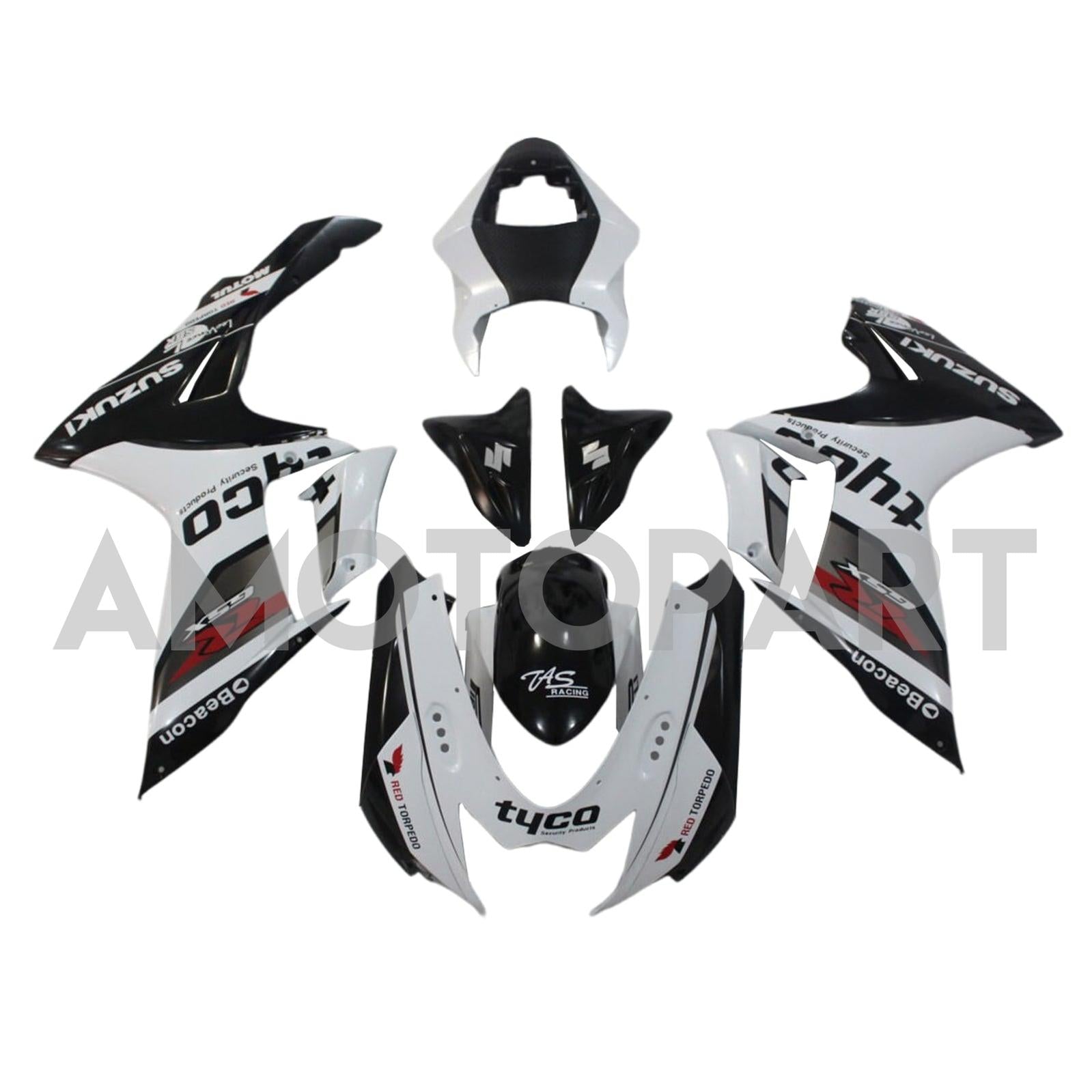 Amotopart 2011-2025 Suzuki GSXR 600/750 Fairing Kit Collection One