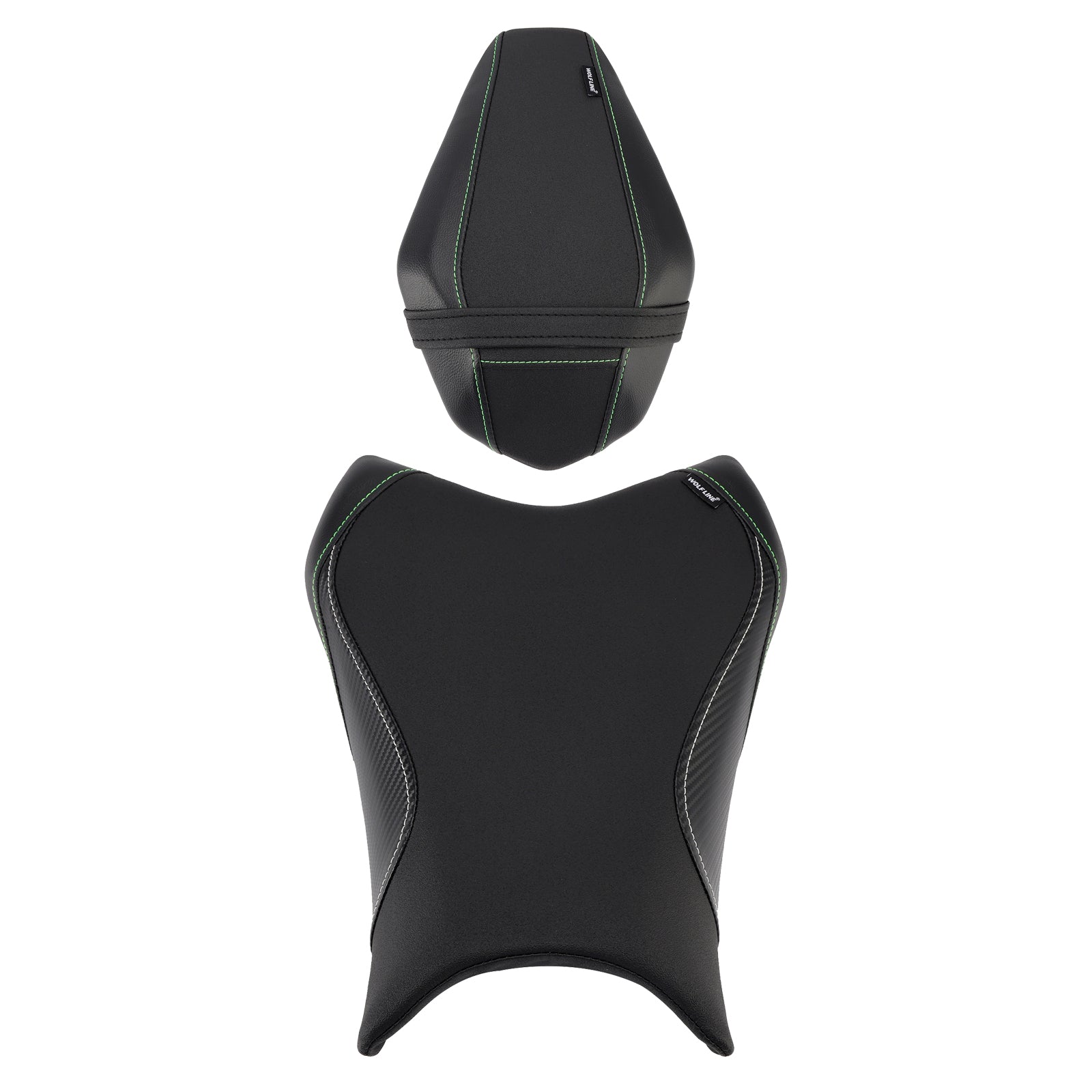 19-25 カワサキ ZX-6R ZX 6R ドライバー&P助手席シートキット リアクッション ブラック2