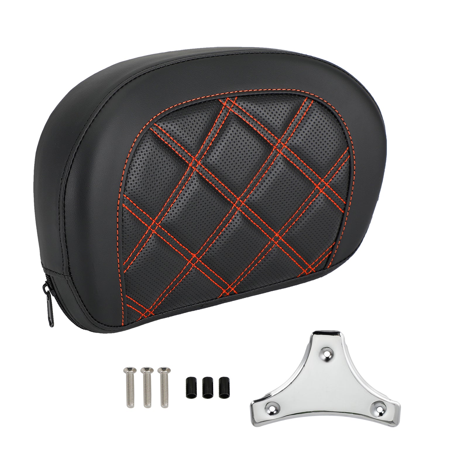 Driver Rider Sissy Bar Seat Backrest Pad for CVO Street Glide FLHXSE 2015-2021