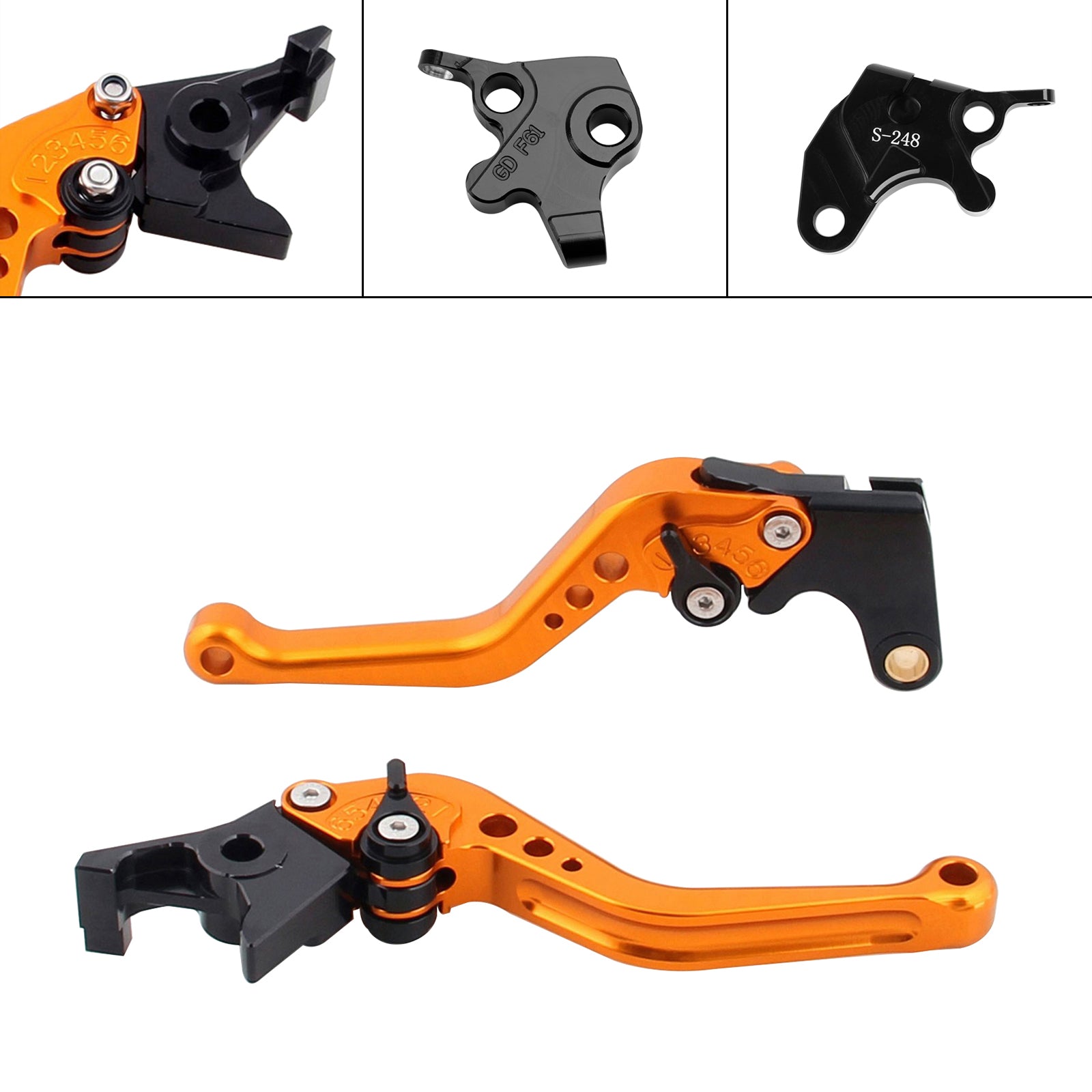 YAMAHA YZF R125 2008-2011 NEW Short Clutch Brake Lever