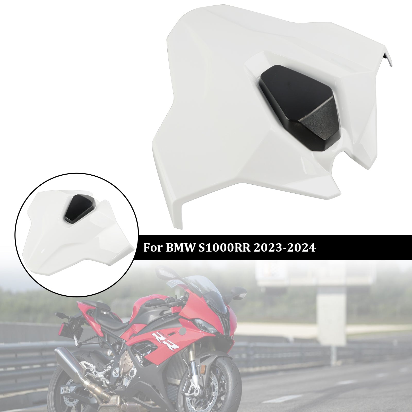 23-24 BMW S1000RR Svans baksäte Cover Fairing Cowl