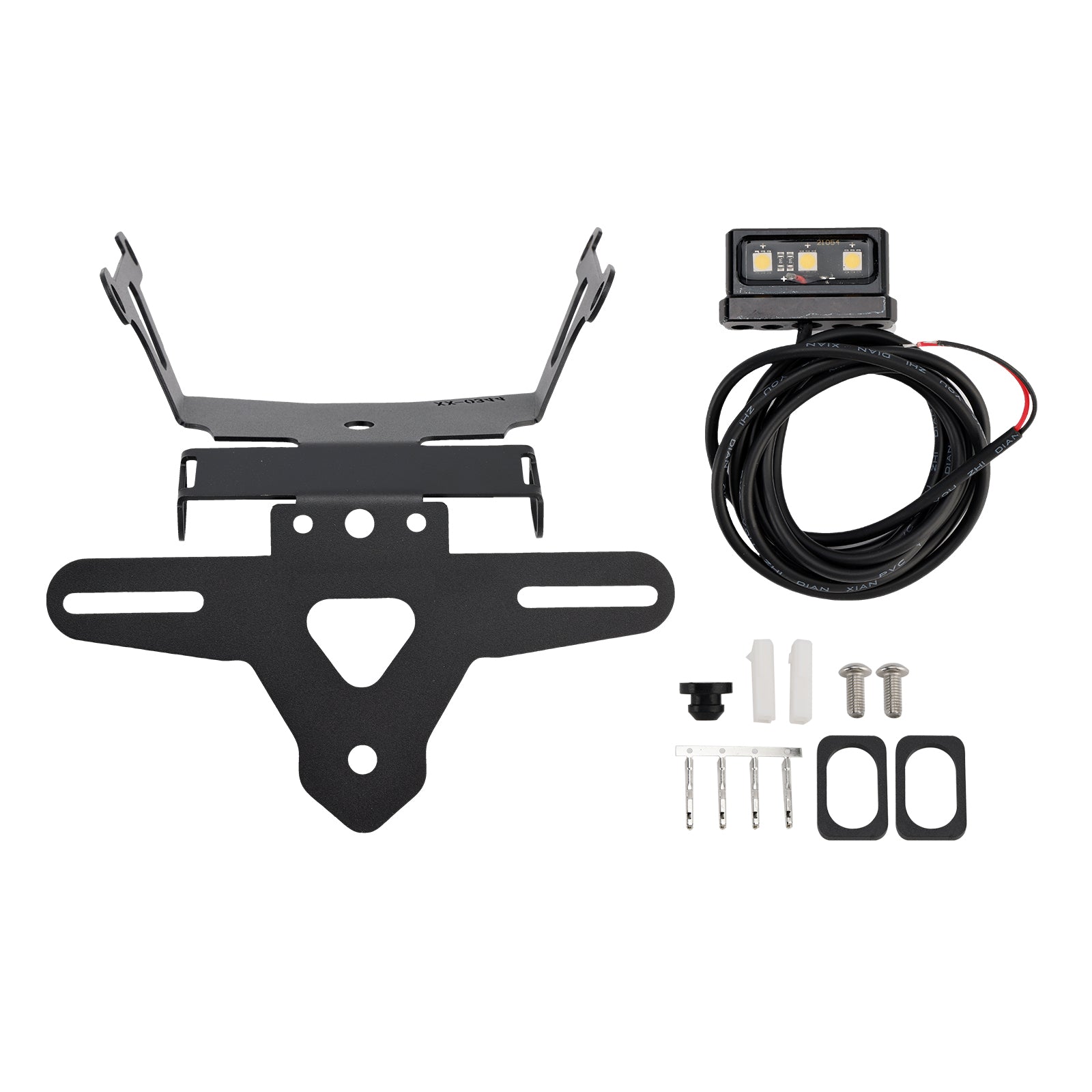 2024-2025 Honda CB650R CBR650R Soporte del marco del soporte del titular de la matrícula