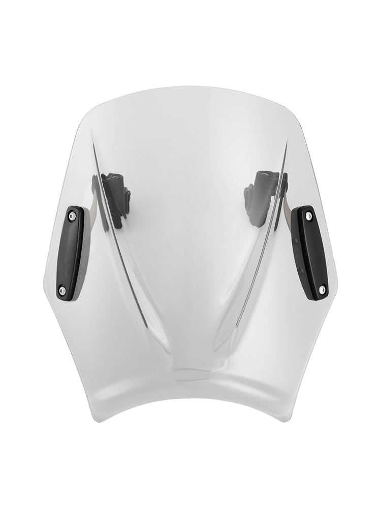 Motorrad mit 22 mm/7/8 Zoll Lenker Windschutzscheibe Windschutzscheibe Universal