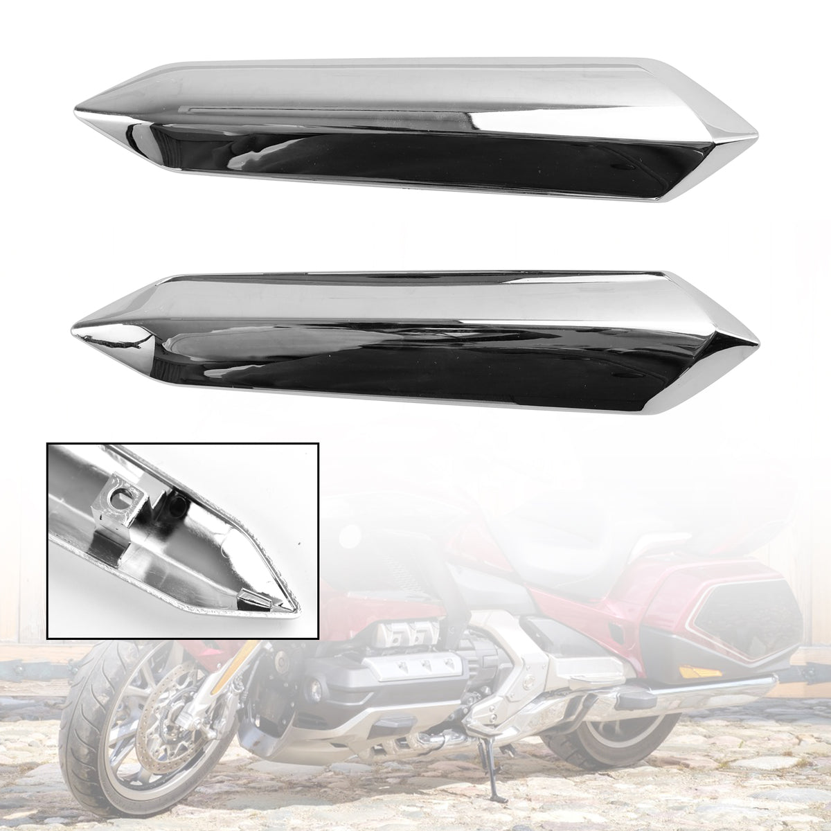 2018-2022 Honda Goldwing GL1800 Windshield Windscreen Strut Covers