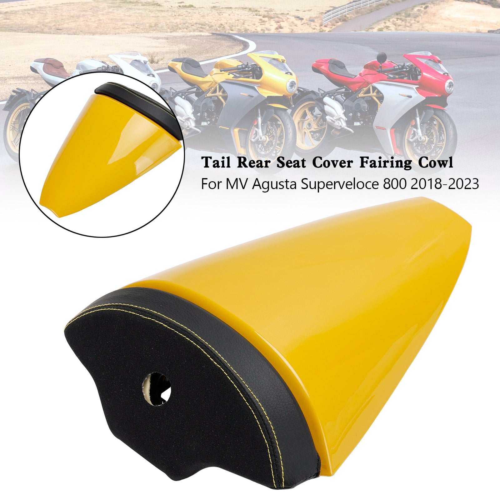 2018-2023 MV Agusta Superveloce 800 Tail Tylna pokrywa siedzenia Fairing Cowl