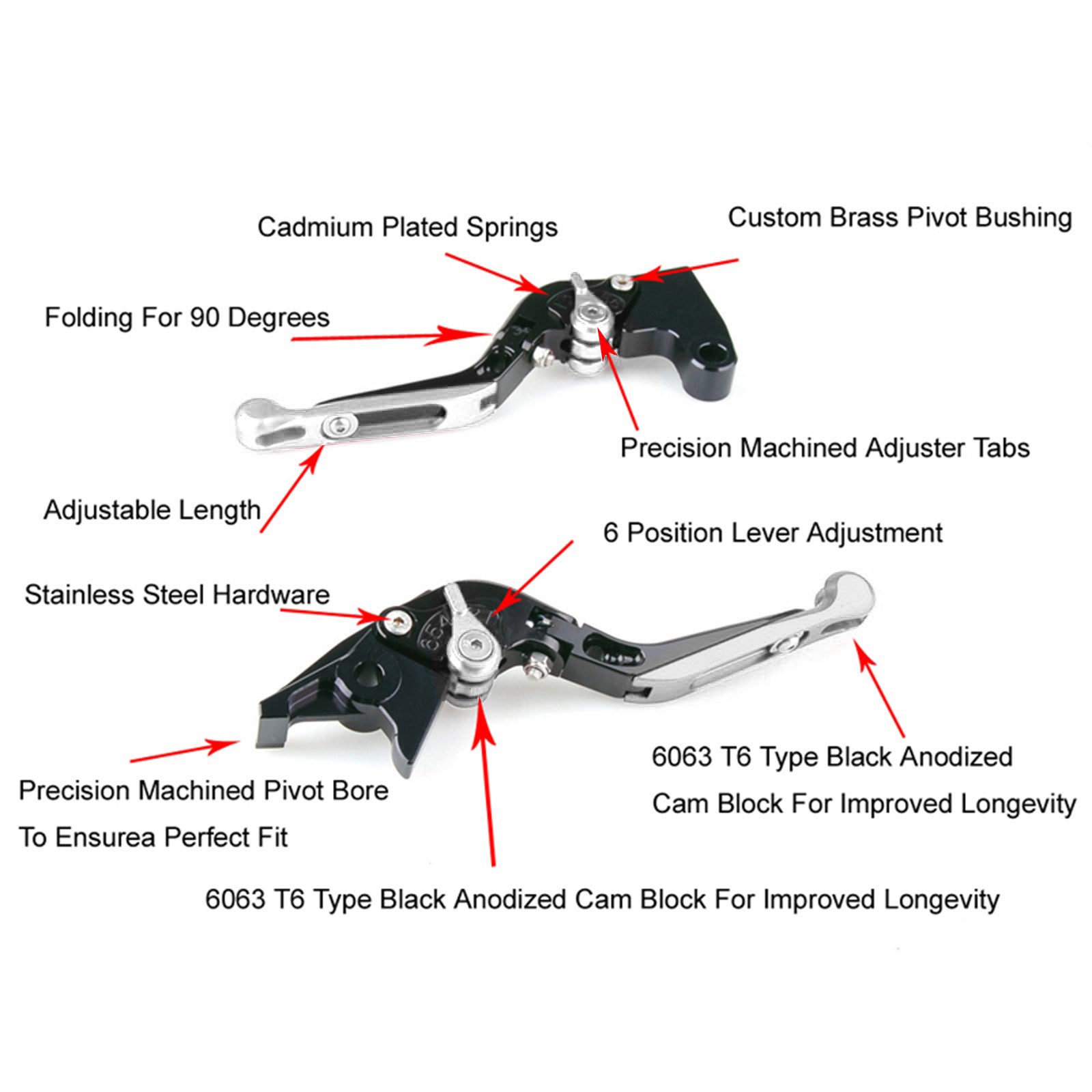22-23 YAMAHA YZF R7 MT-10/SP FZ-10/SP Adjustable Clutch Brake Lever