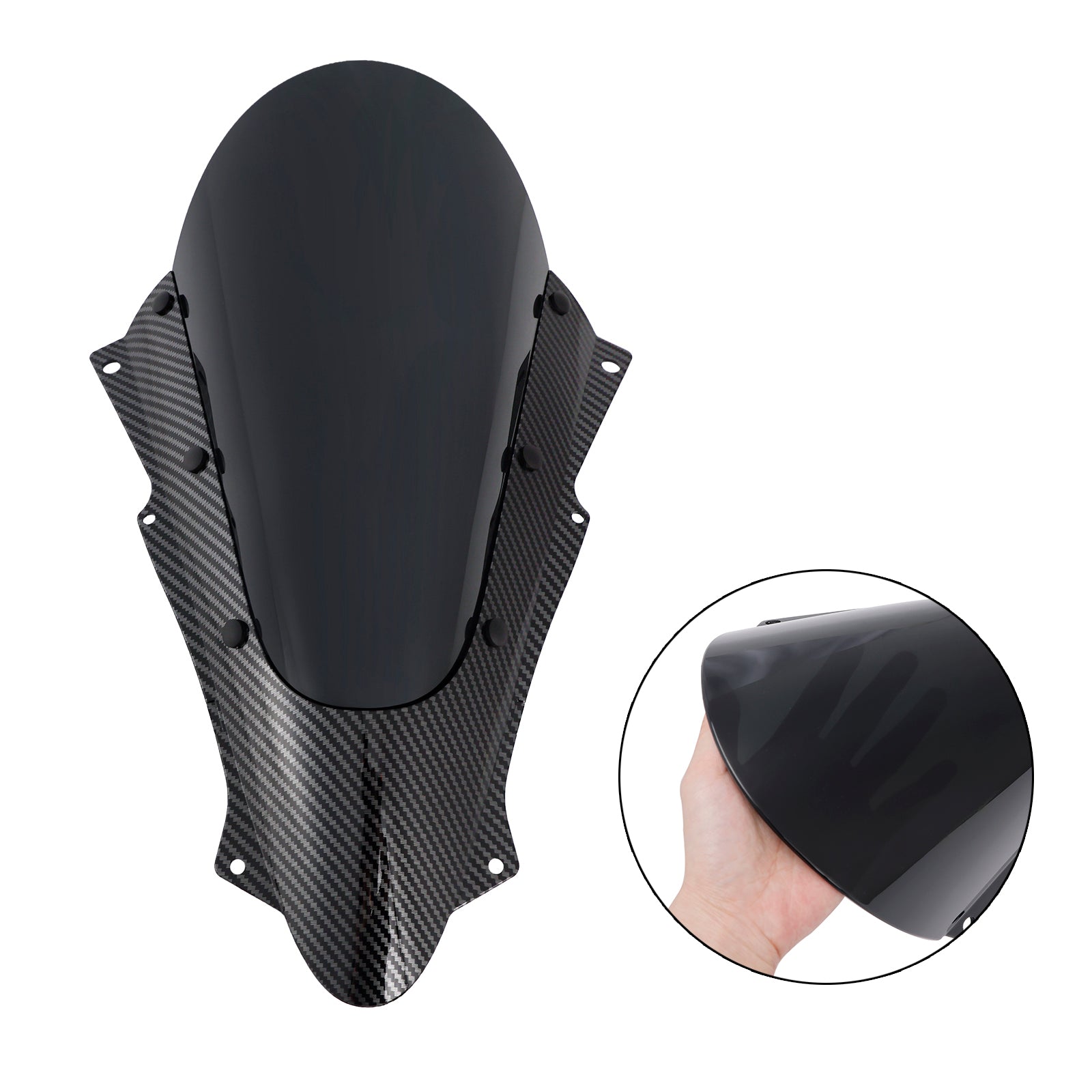 2023 Kawasaki ZX-4R ZX-4RR vindrutan vindruta