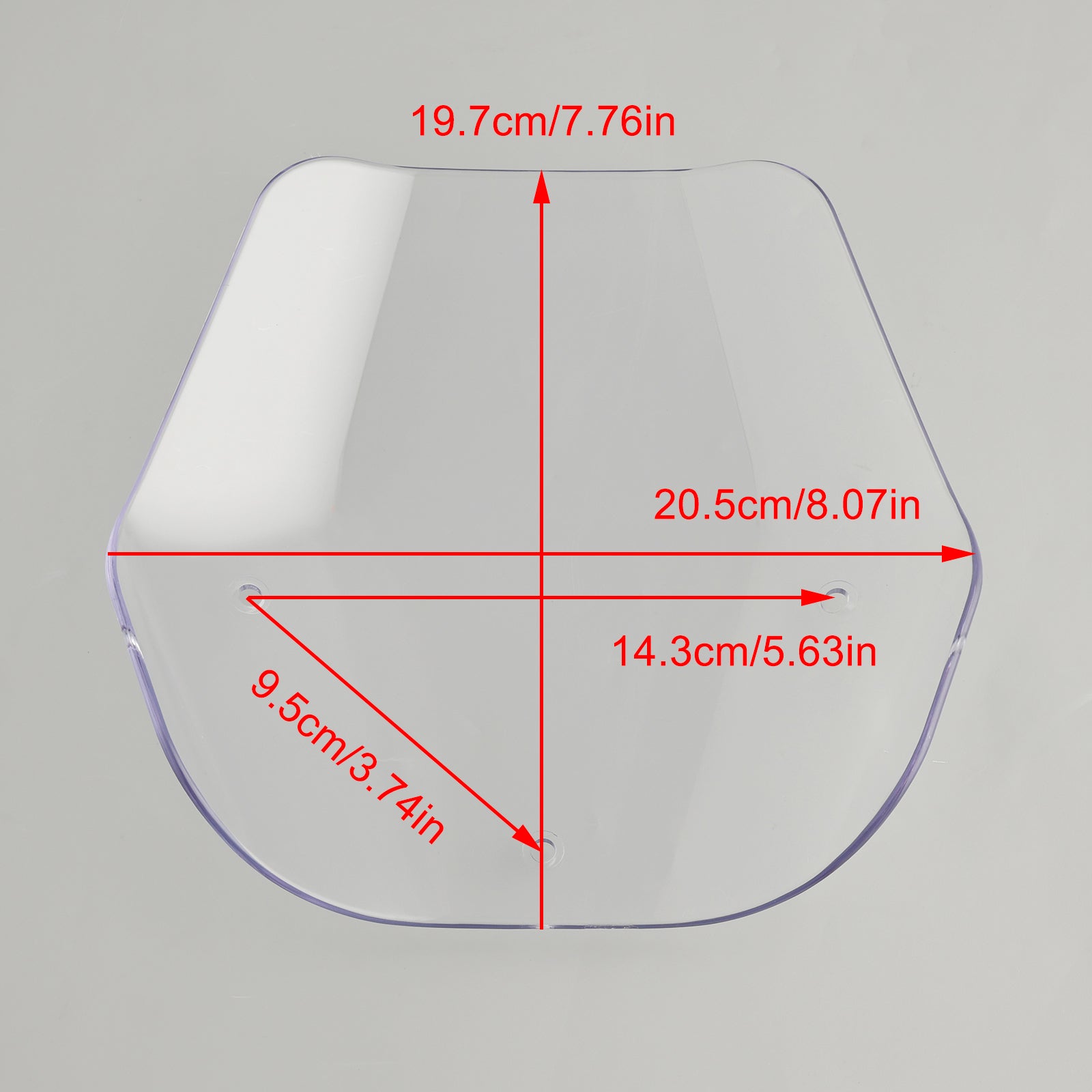 2023-2024 Suzuki GSX-8S vindrutan vindruta