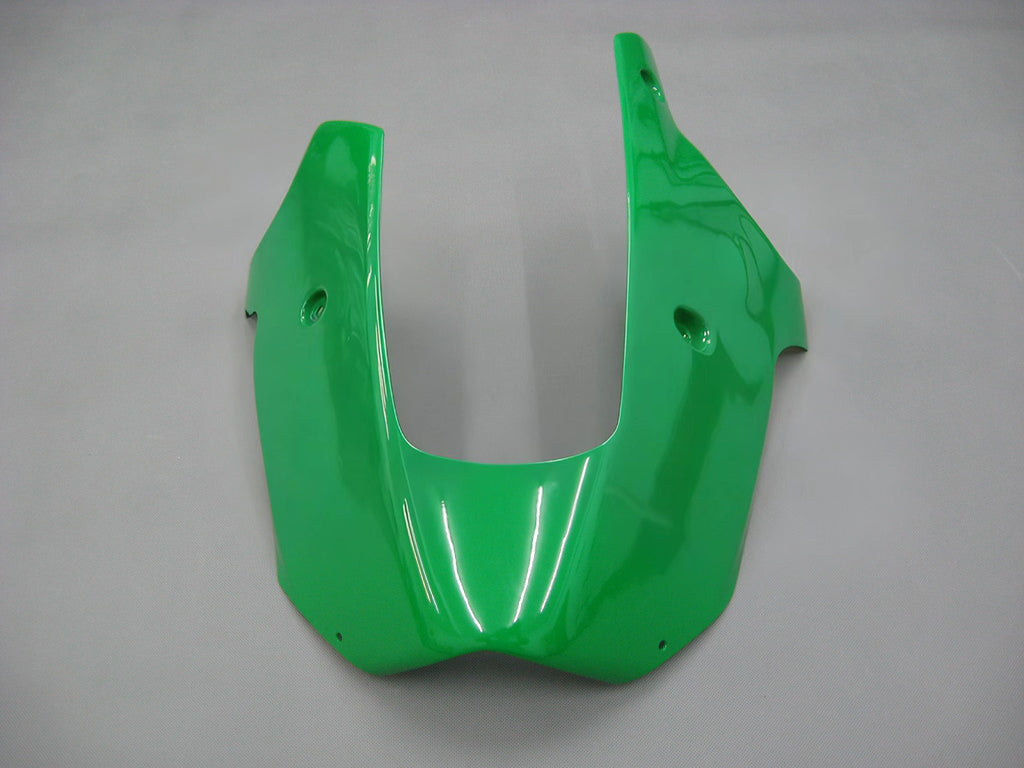 Amotopart 2000-2001 Kawasaki ZX9R Green Black Fairing Kit