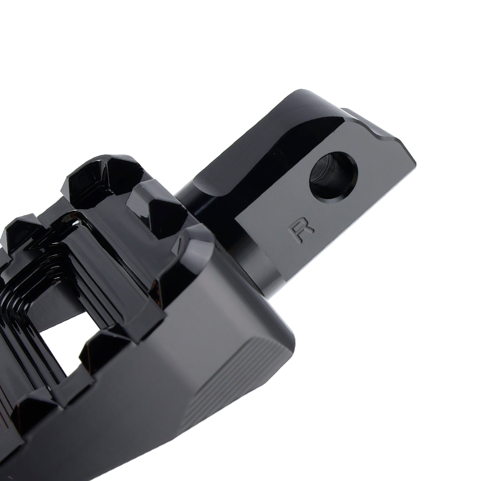 Pegs de pé da frente universais adequados para motocicleta com barras de 1,25 polegadas