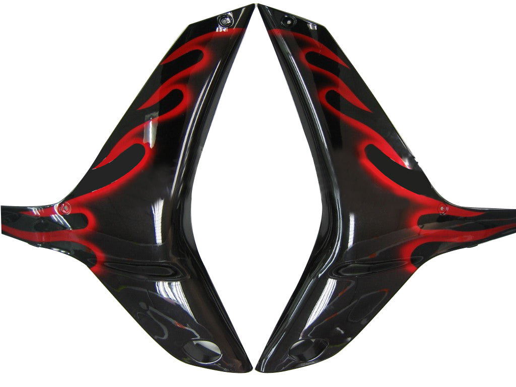 Kit de carenagem Amotopart 2009-2012 Honda CBR600RR vermelho preto
