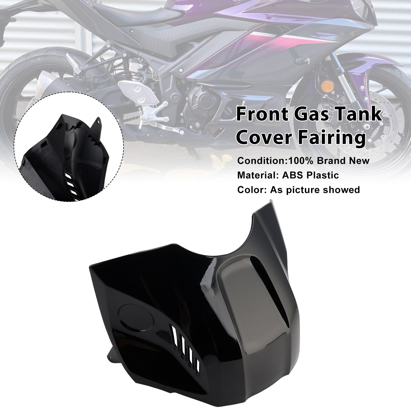 2025-2026 Yamaha YZF-R3 R25 Front Gas Tank Cover Fairing
