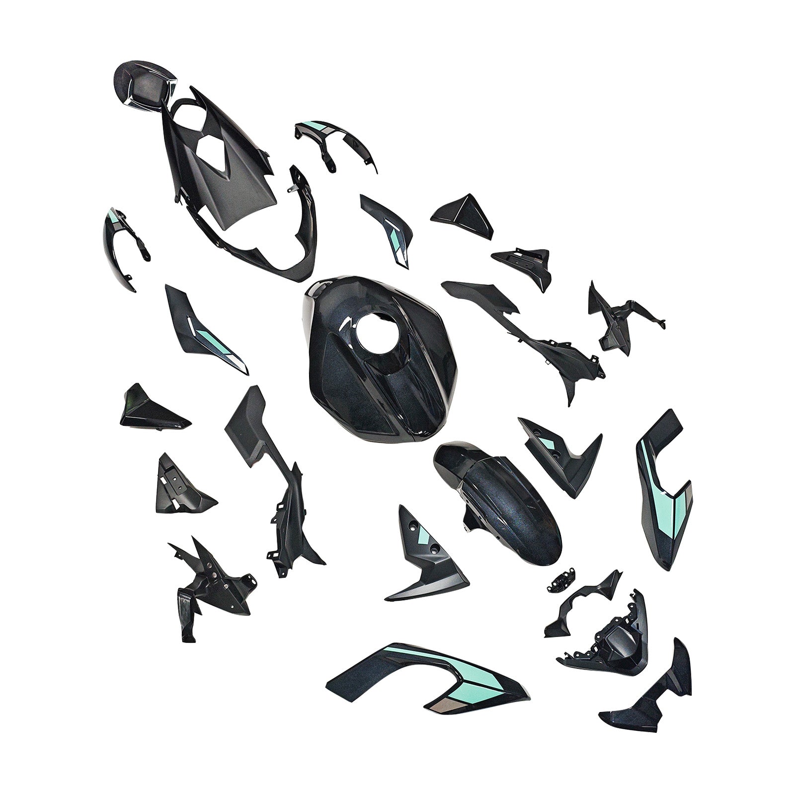 Amotopart 2023–2025 Triumph Street Triple 765 R/RS Verkleidungsset-Kollektion