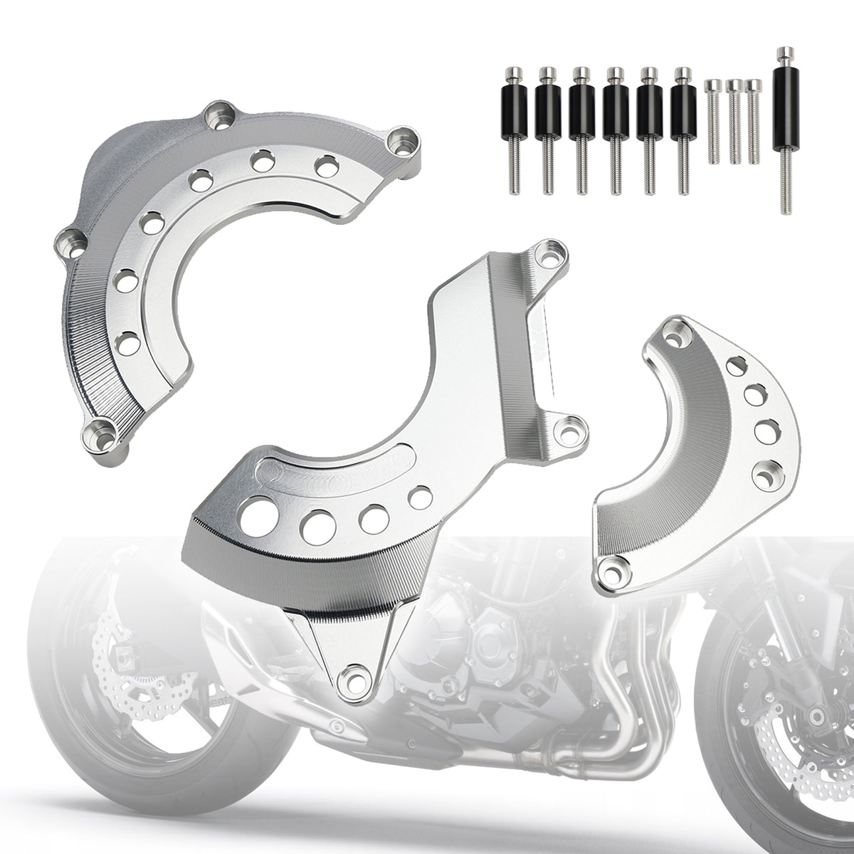 18-23 Kawasaki Z900 RS Cafe Popychacz cylindra silnika Pokrywy zaworów Korek srebrny