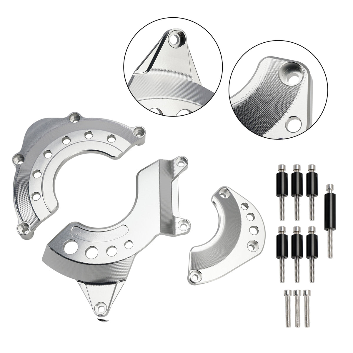 18-23 Kawasaki Z900 RS Cafe Popychacz cylindra silnika Pokrywy zaworów Korek srebrny