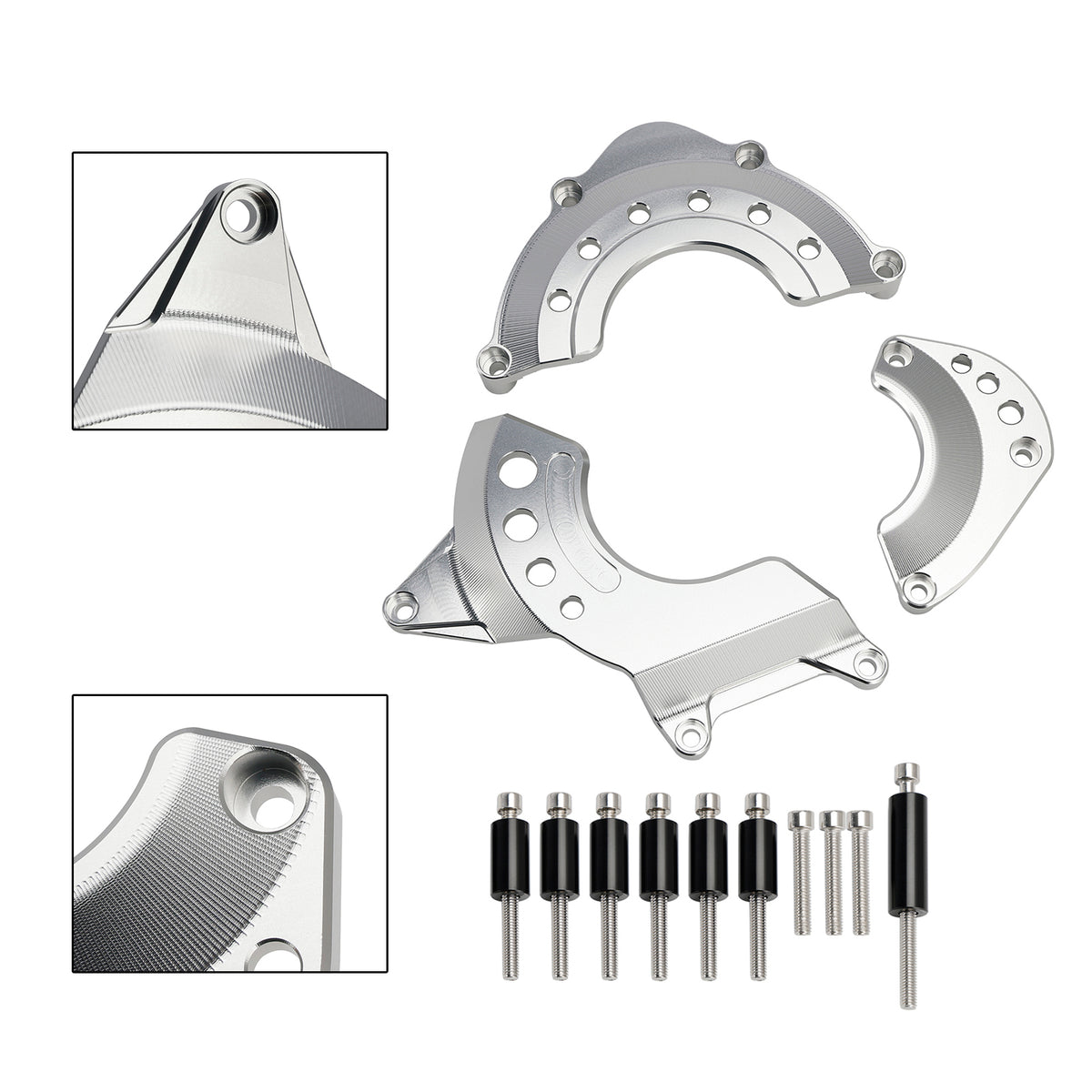 18-23 Kawasaki Z900 RS Cafe Popychacz cylindra silnika Pokrywy zaworów Korek srebrny