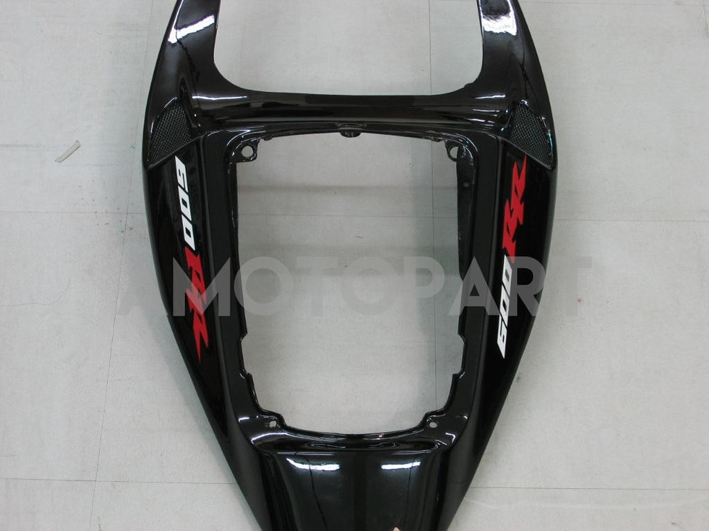 Amotopart 2005-2006 Honda CBR600RR Black & White Style 1 Fairing Kit