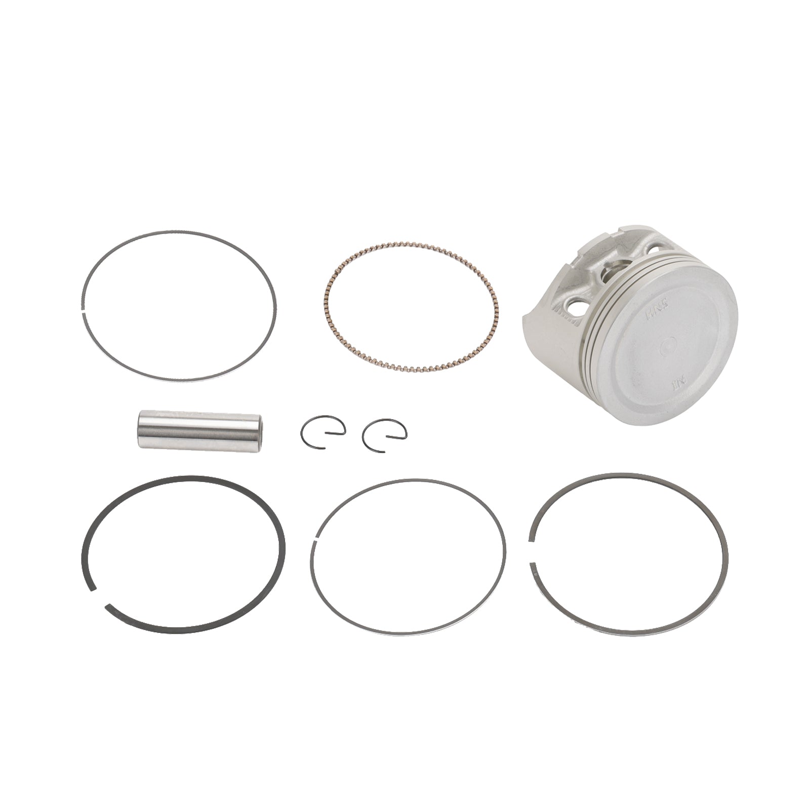 Motor Piston Kit Standaard Bore 78,5 mm Past voor Honda Rancher TRX350FE TE 00-06