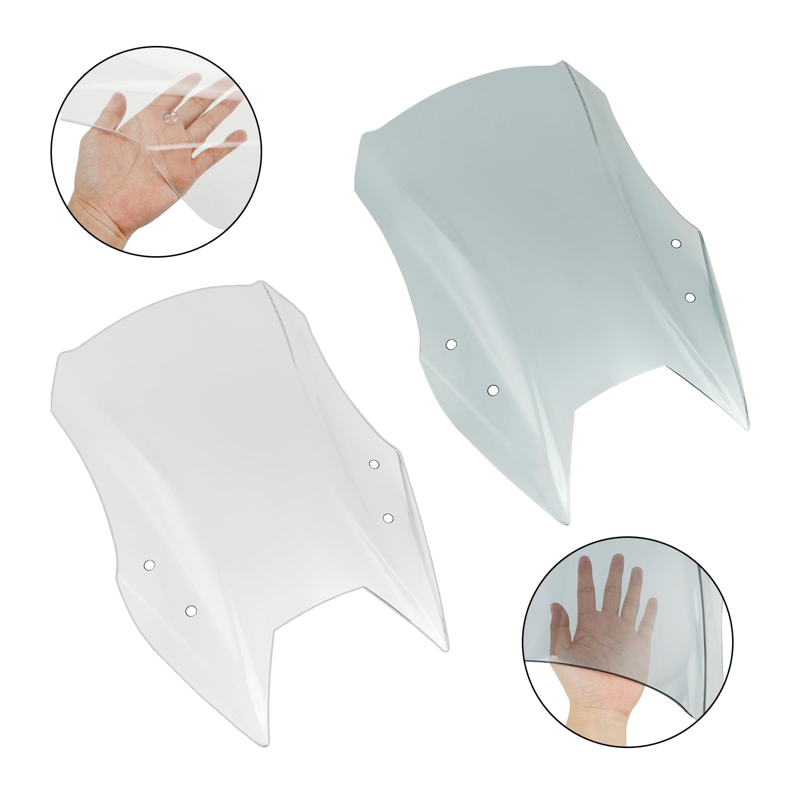 Windshield WindScreen fit for Suzuki V-Strom DL650 / XT / XT ADV 2017-2023