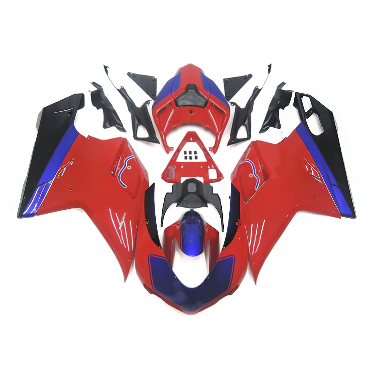 Amotopart 2007-2011 Ducati 1098 1198 848 rode kuipset