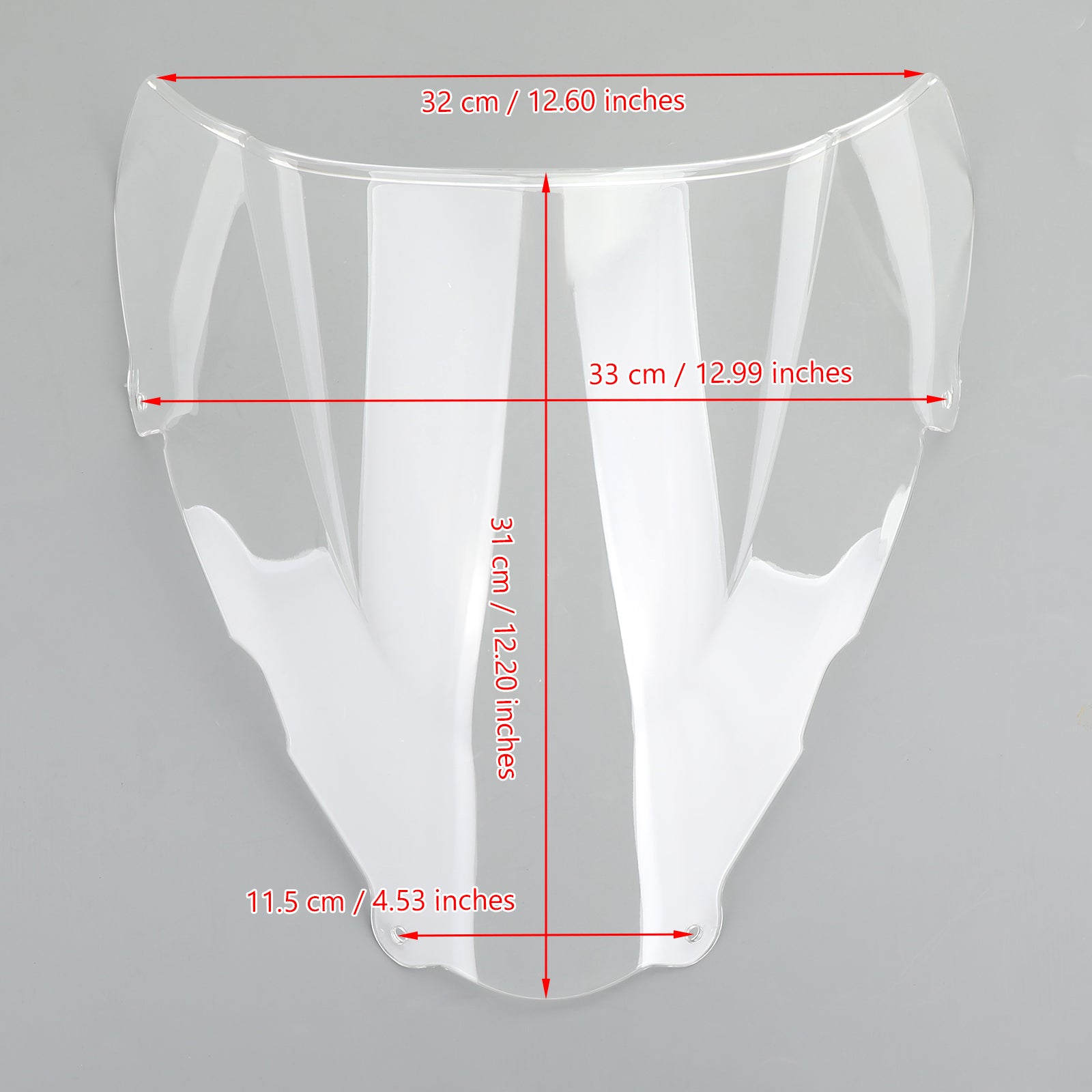 99-02 SUZUKI SV400 SV650 ABS ABS WINDSCHRIFT RUINSCREEN WIND SHIELD CLEAR