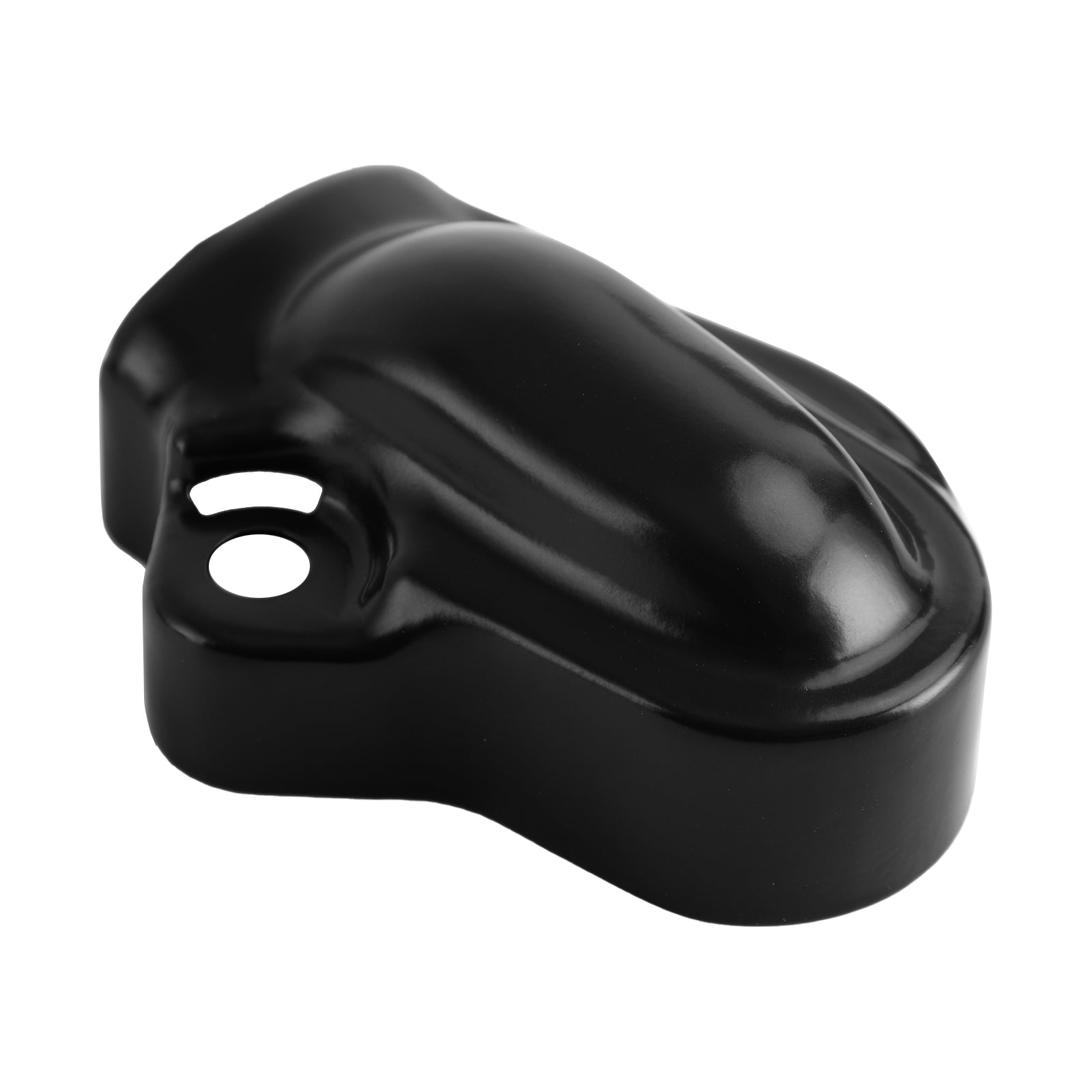 02-17 V-Rod VRSC Night Rod Rear Bar Shield Axle Nut Covers Swingarm Black