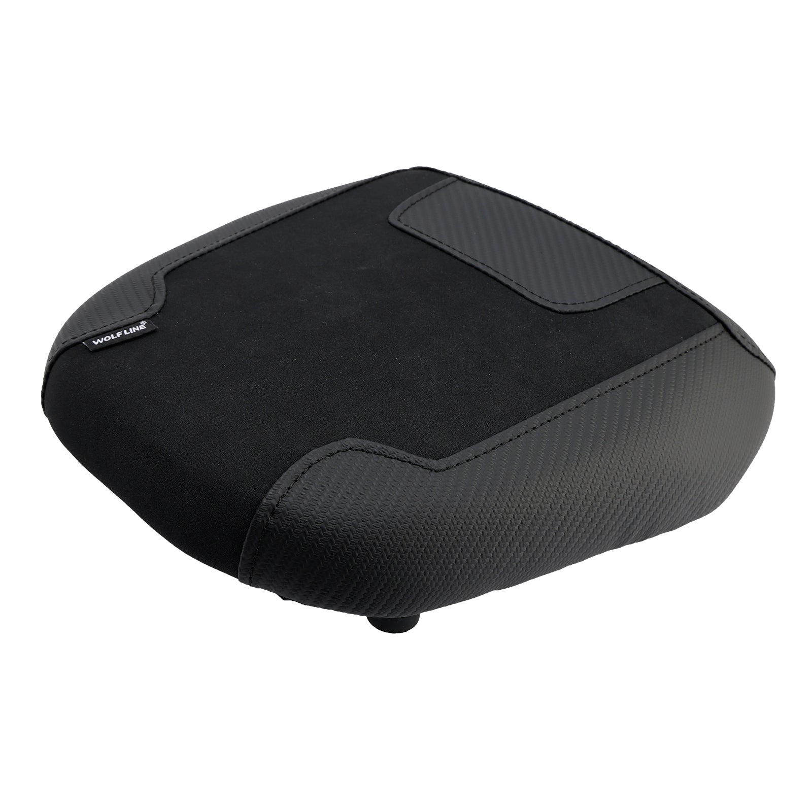 Suzuki V-Strom 250SX Front (Modelljahre 2024–2025)&REar Raider Beifahrer-Kissen-Set Schwarz