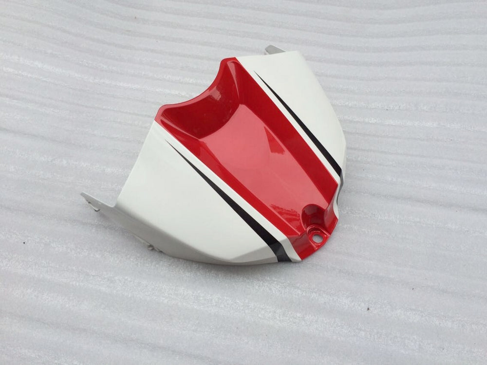 Amotopart 2009-2011 Yamaha YZF 1000 R1 Blanc&Kit de carénage rouge Style1