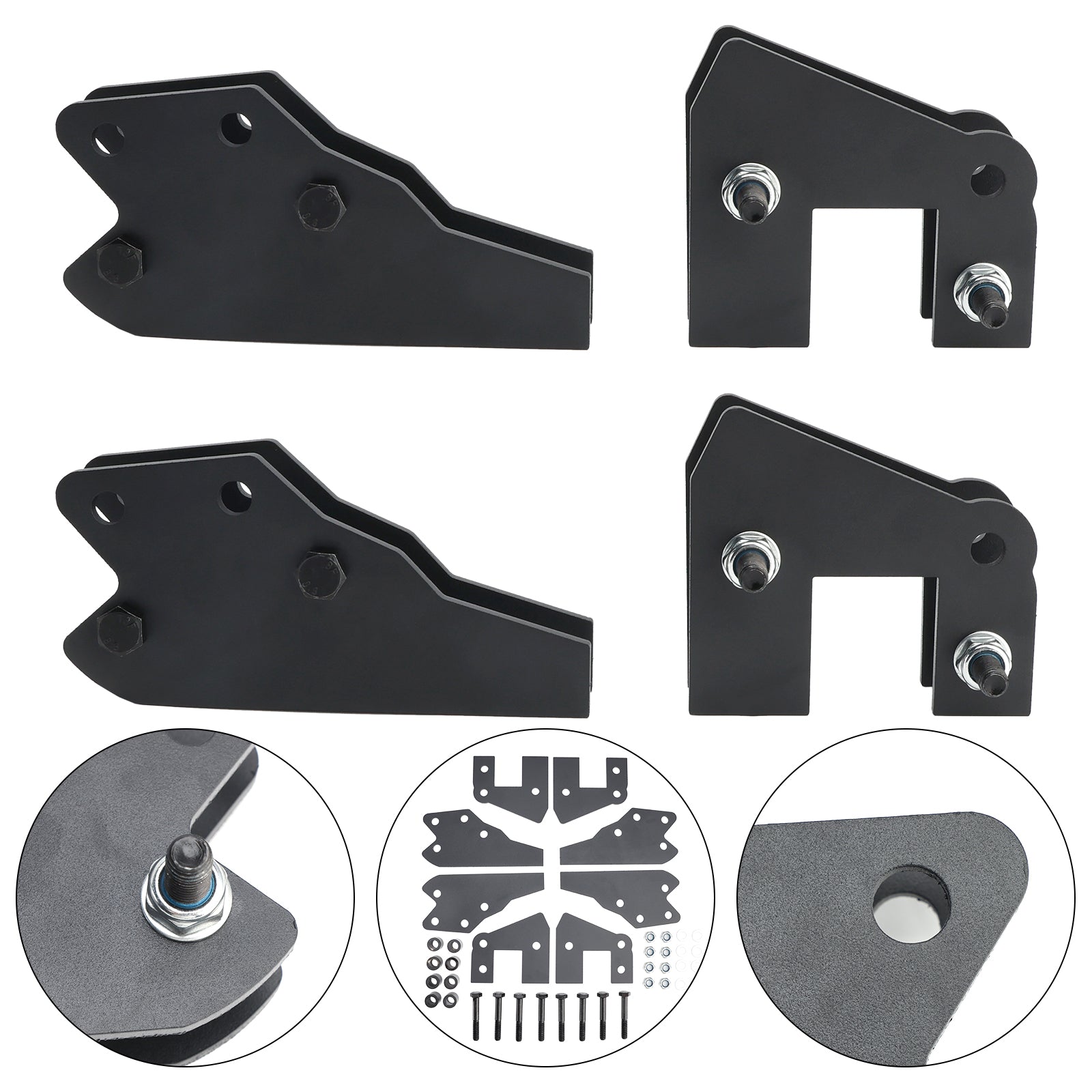 Höherlegungssatz 3 Zoll vorne & Hinterradaufhängung mit Erhöhung für Polaris Ranger 570 1000 Crew