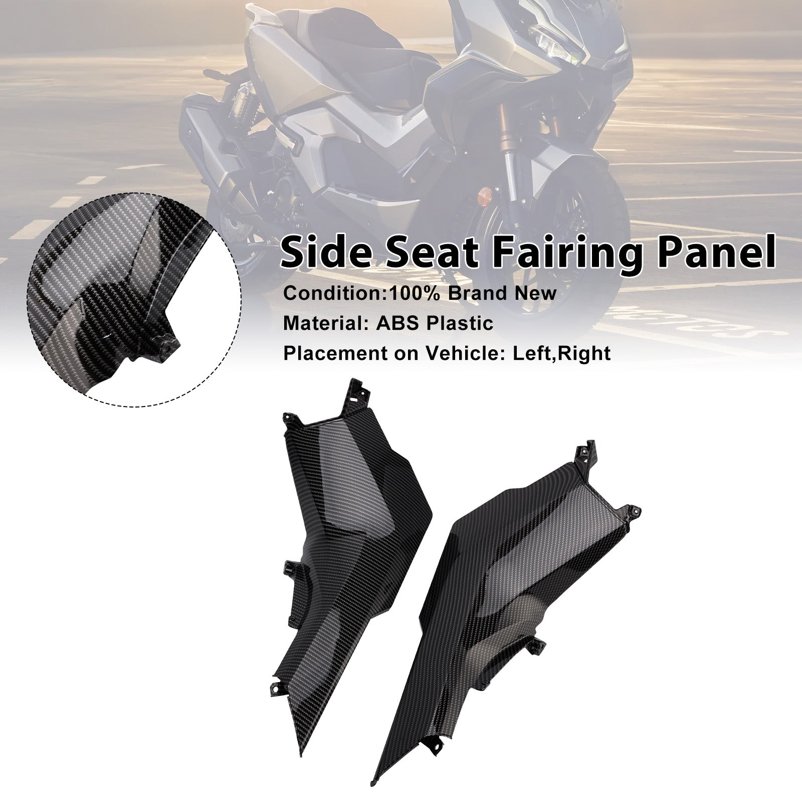Honda ADV 350 2022-2025 Seat Side Cover Panel Fairing Cowl