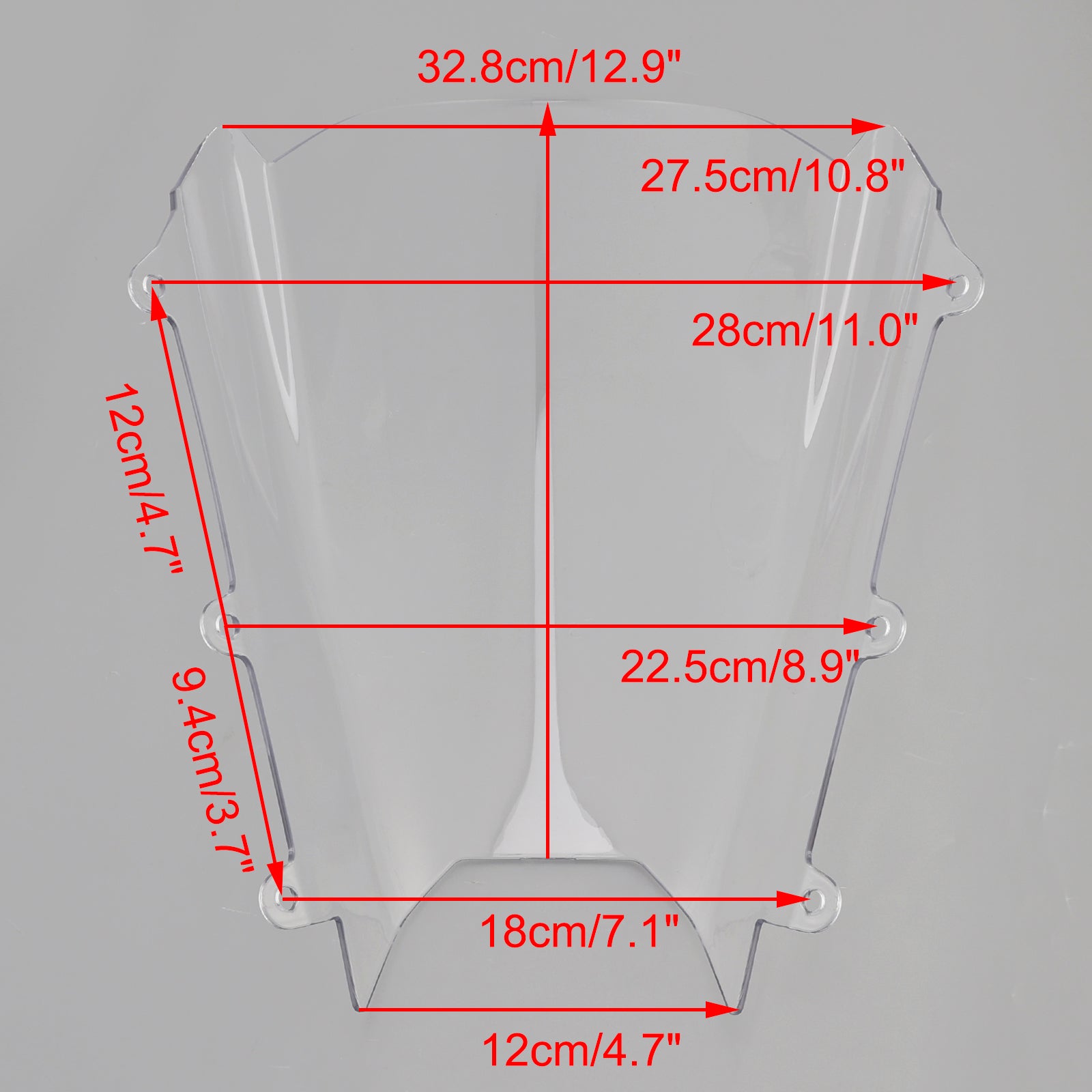 2024-2025 Suzuki GSX-8R Windshield WindScreen fit