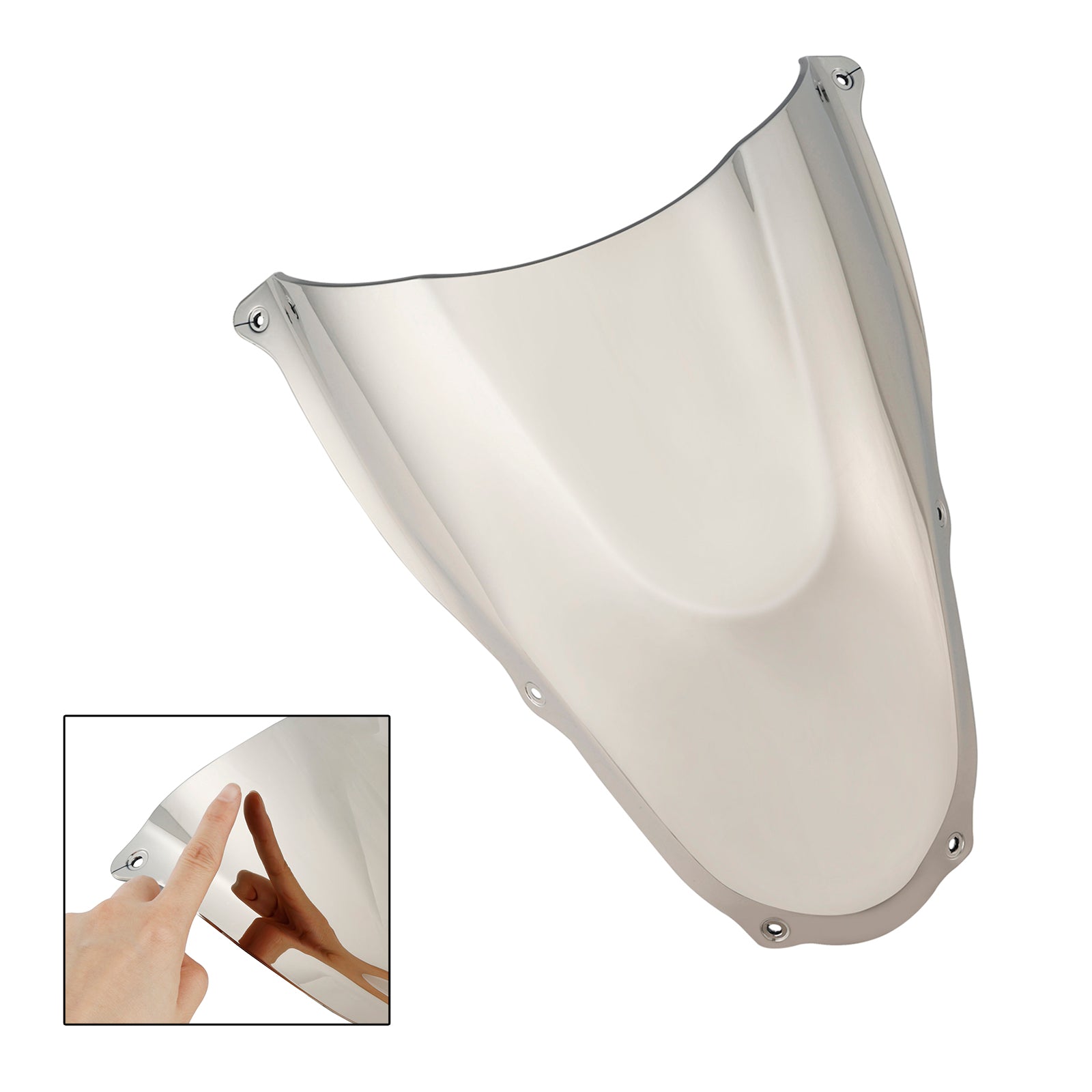 06-10 ヤマハ RS125 ABS オートバイ フロントガラス フロント スクリーン