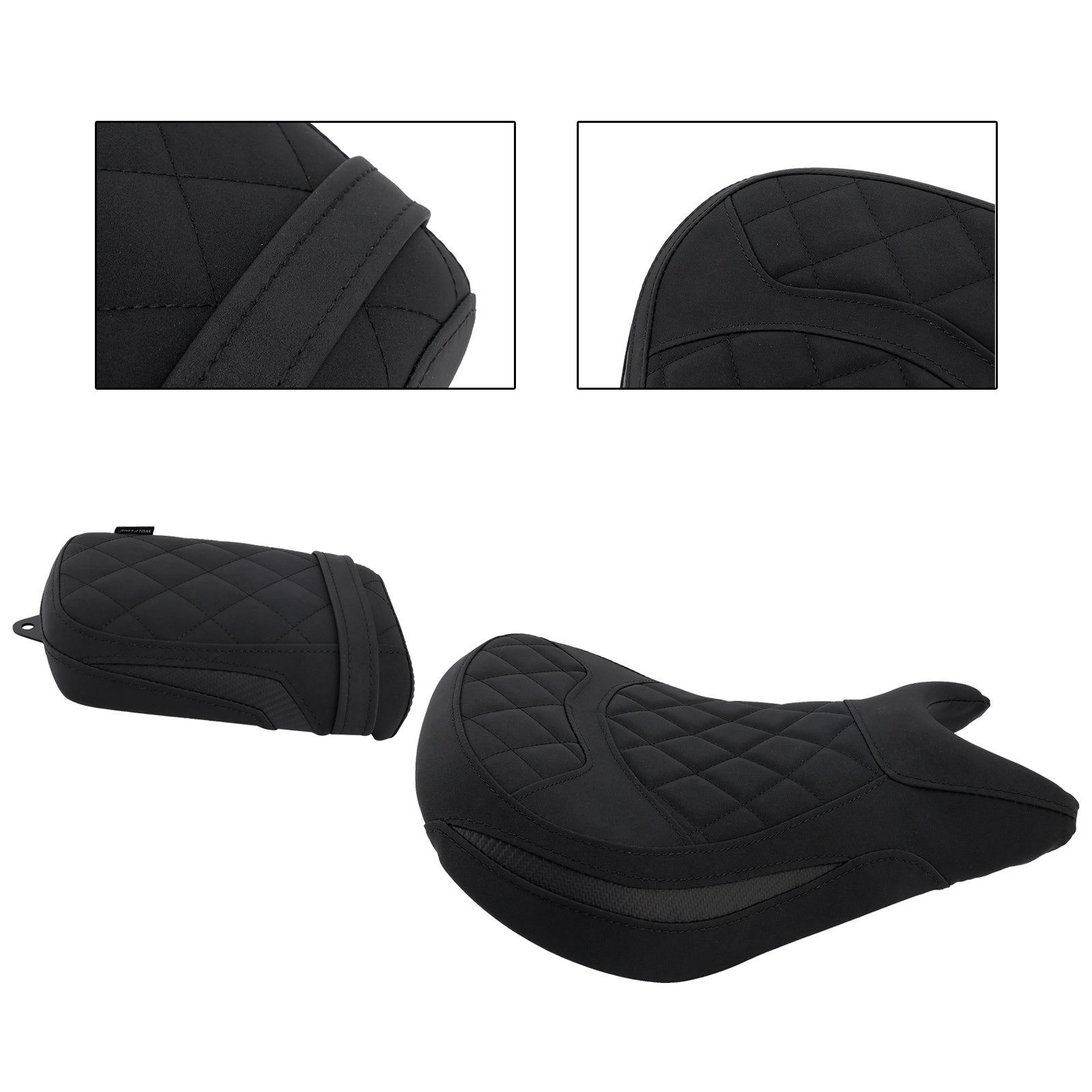 24-25 Kawasaki Eliminator 500 Front&Rear Raider Passenger Kit Lower Black