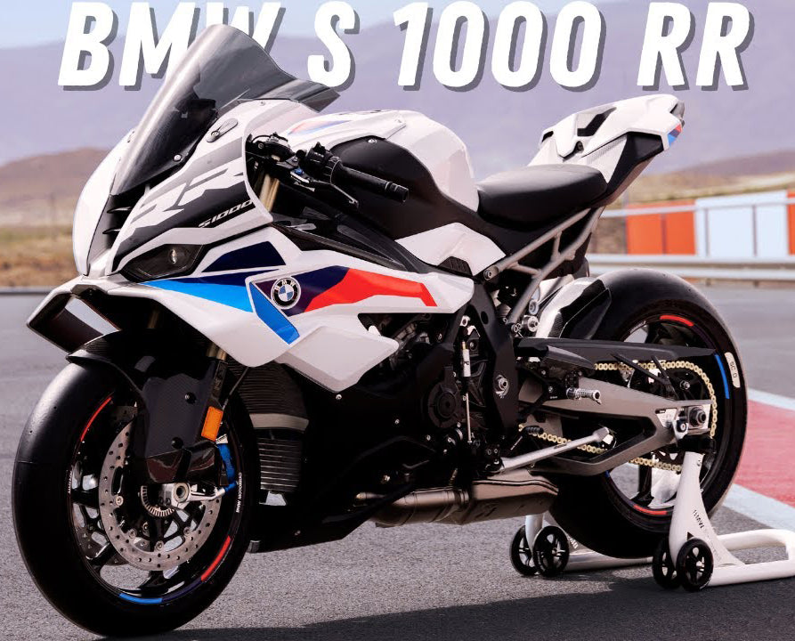 Amotopart 2025-2026 BMW S1000RR Black & White Fairing Kit