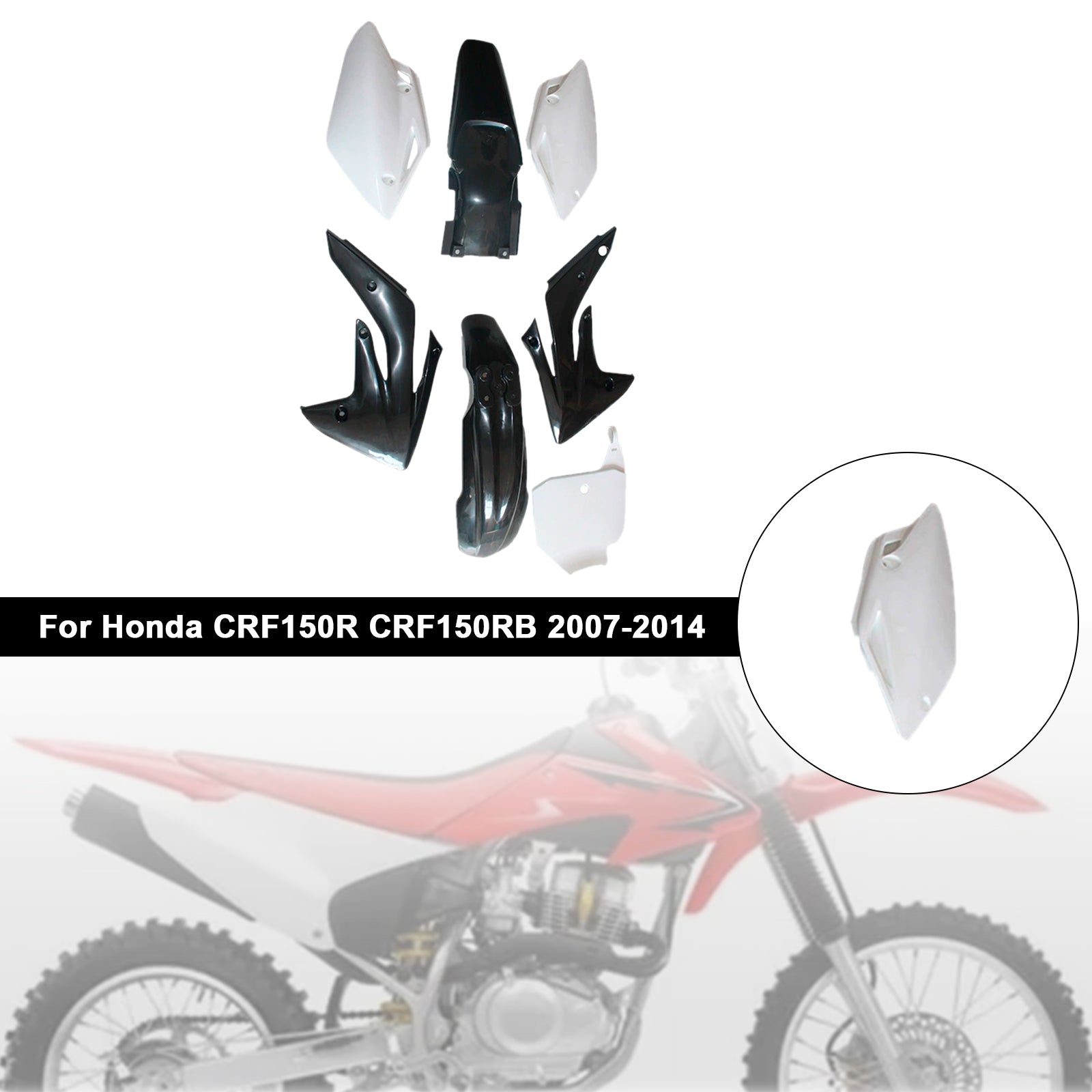 Amotopart 2007-2014 Honda CRF150R CRF150RB Fairing Kit