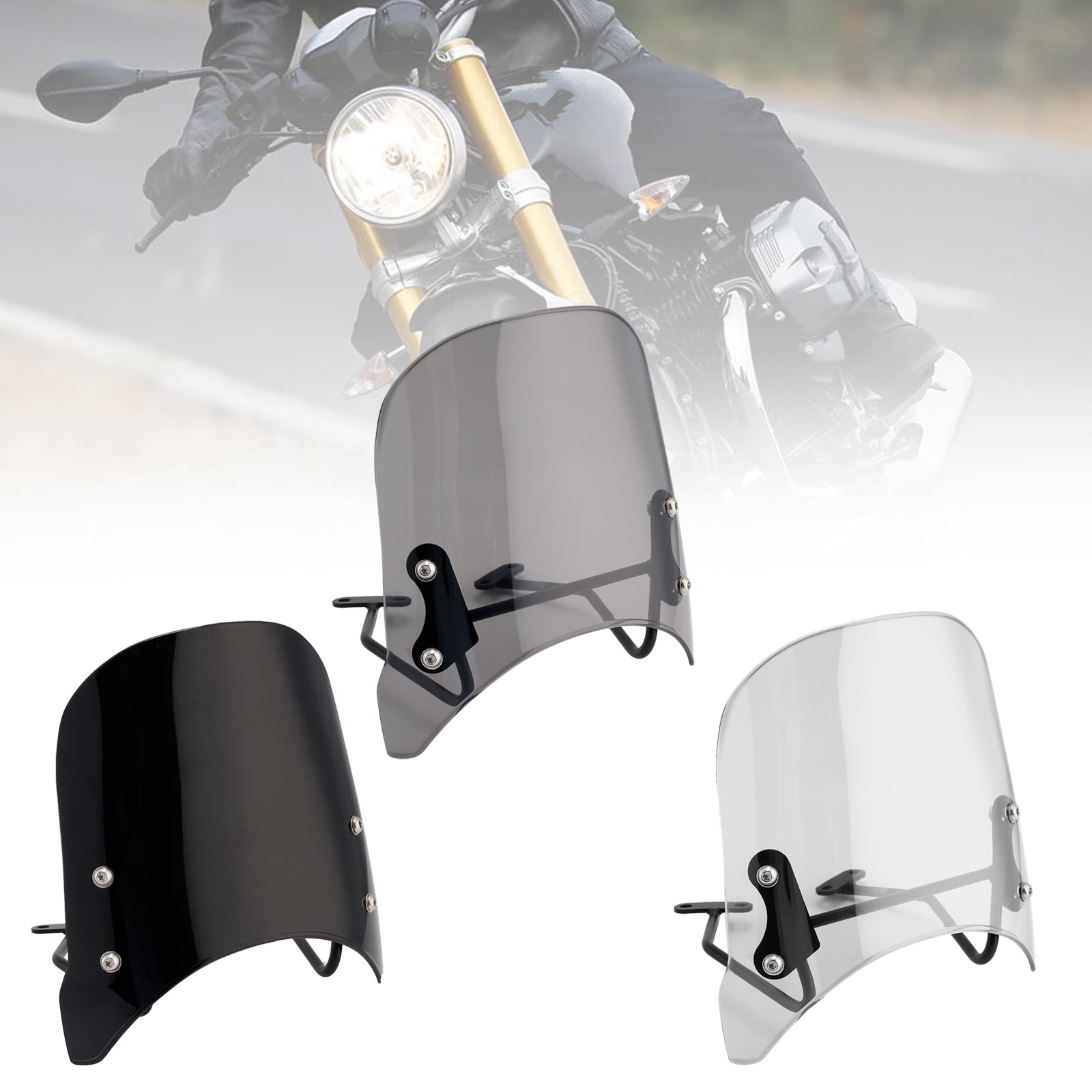 2017-2024 BMW R nineT Scrambler 2014-2024 Pure Windshield WindScreen