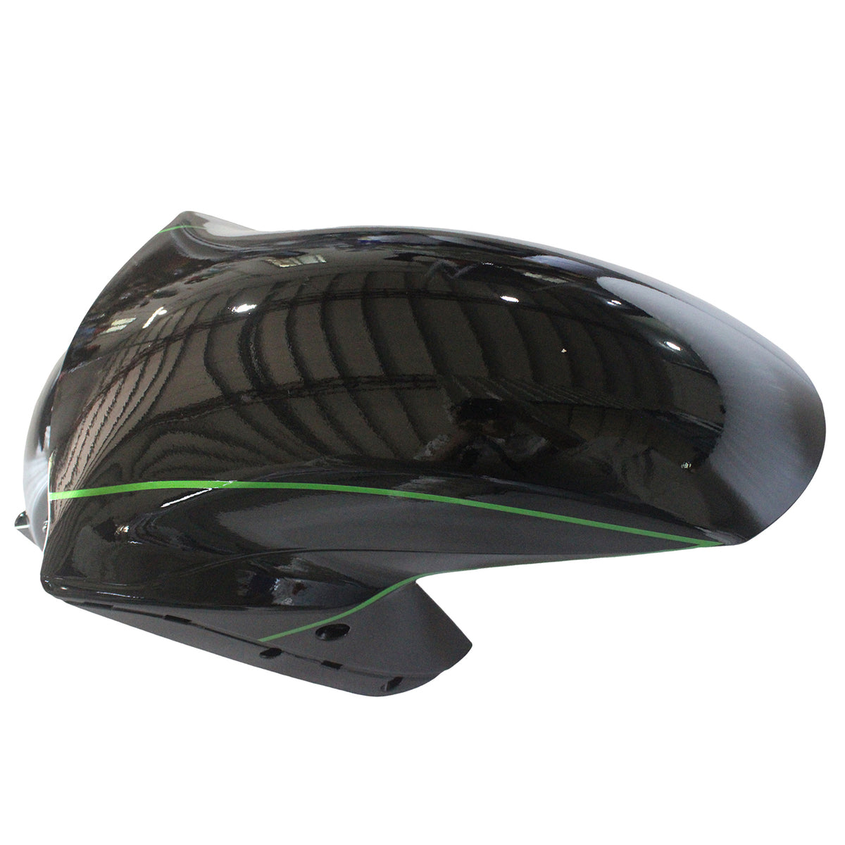 Amotopart 2006-2011 Kawasaki ZX-14R Black Gray Green White Fairing Kit