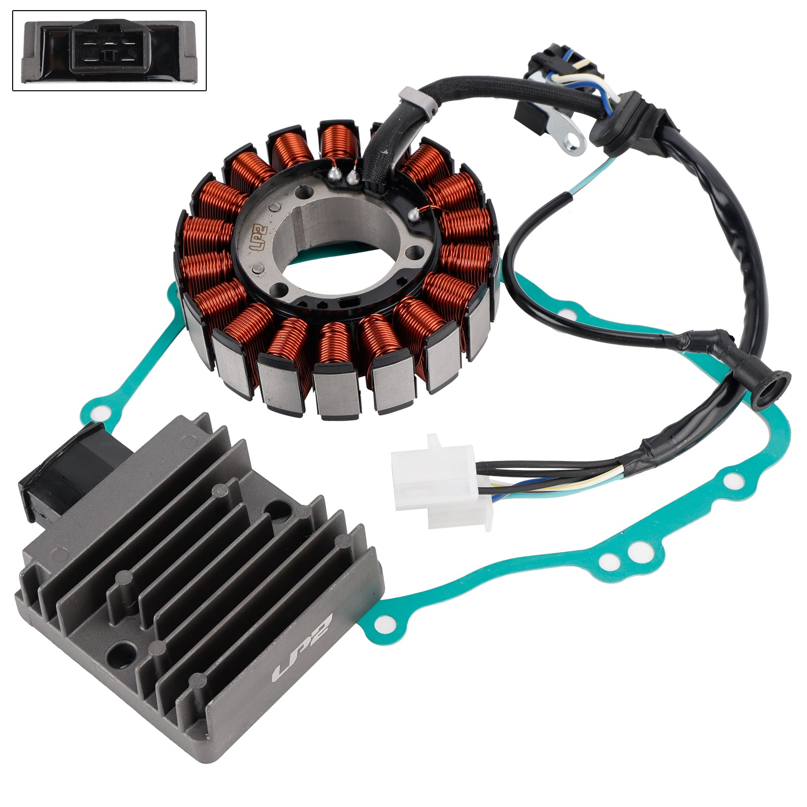 2015-2019 Honda CB250F CB300F CB 250 300 F Statorregulator Likriktare & packning