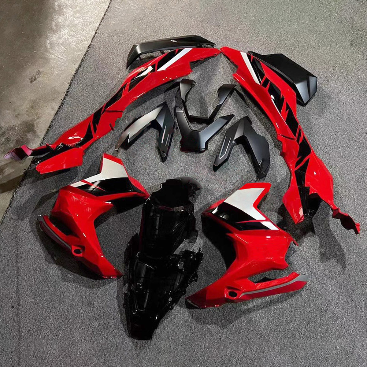 Amotopart 2022-2025 Honda ADV160 Red Gray Black Fairing Kit