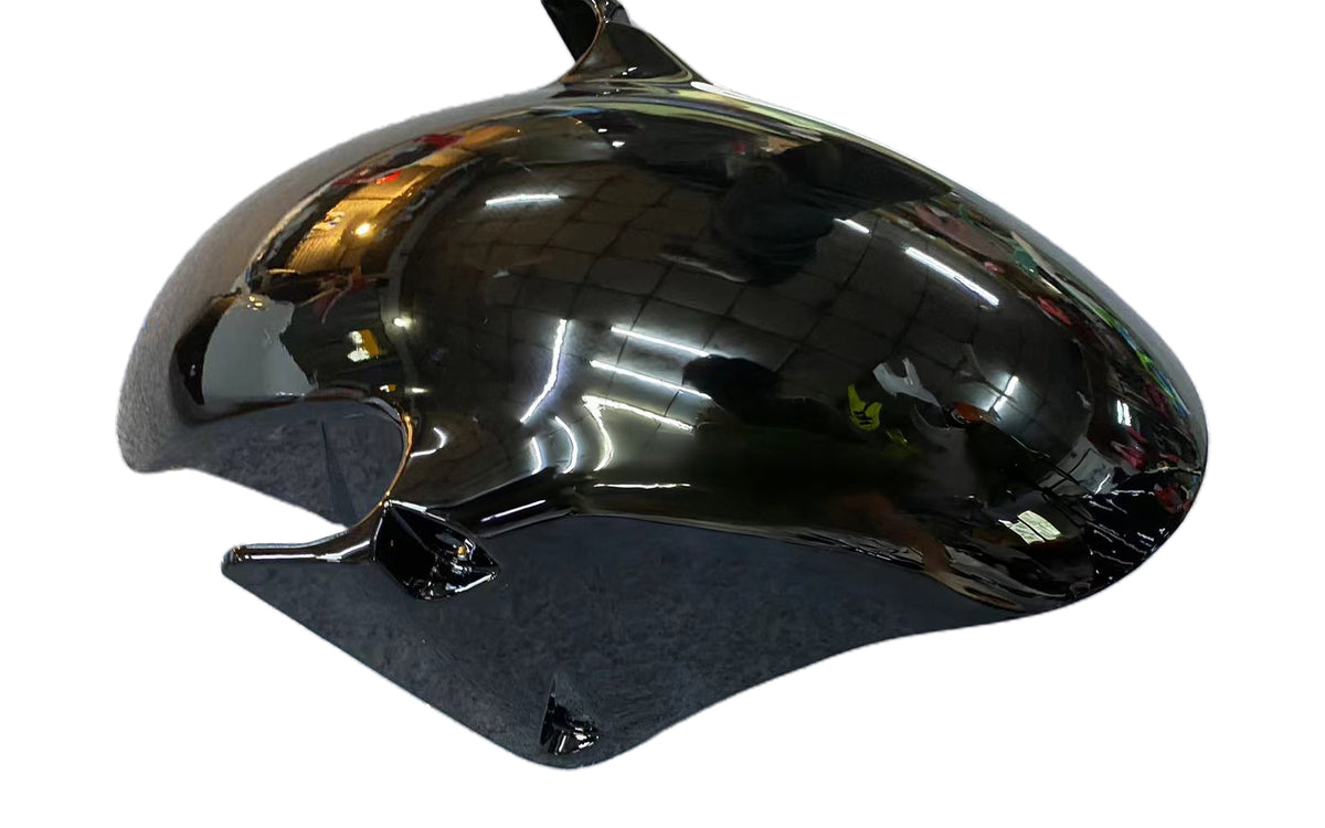 Amotopart 2002-2003 Kawasaki ZX-9R Black White Fairing Kit