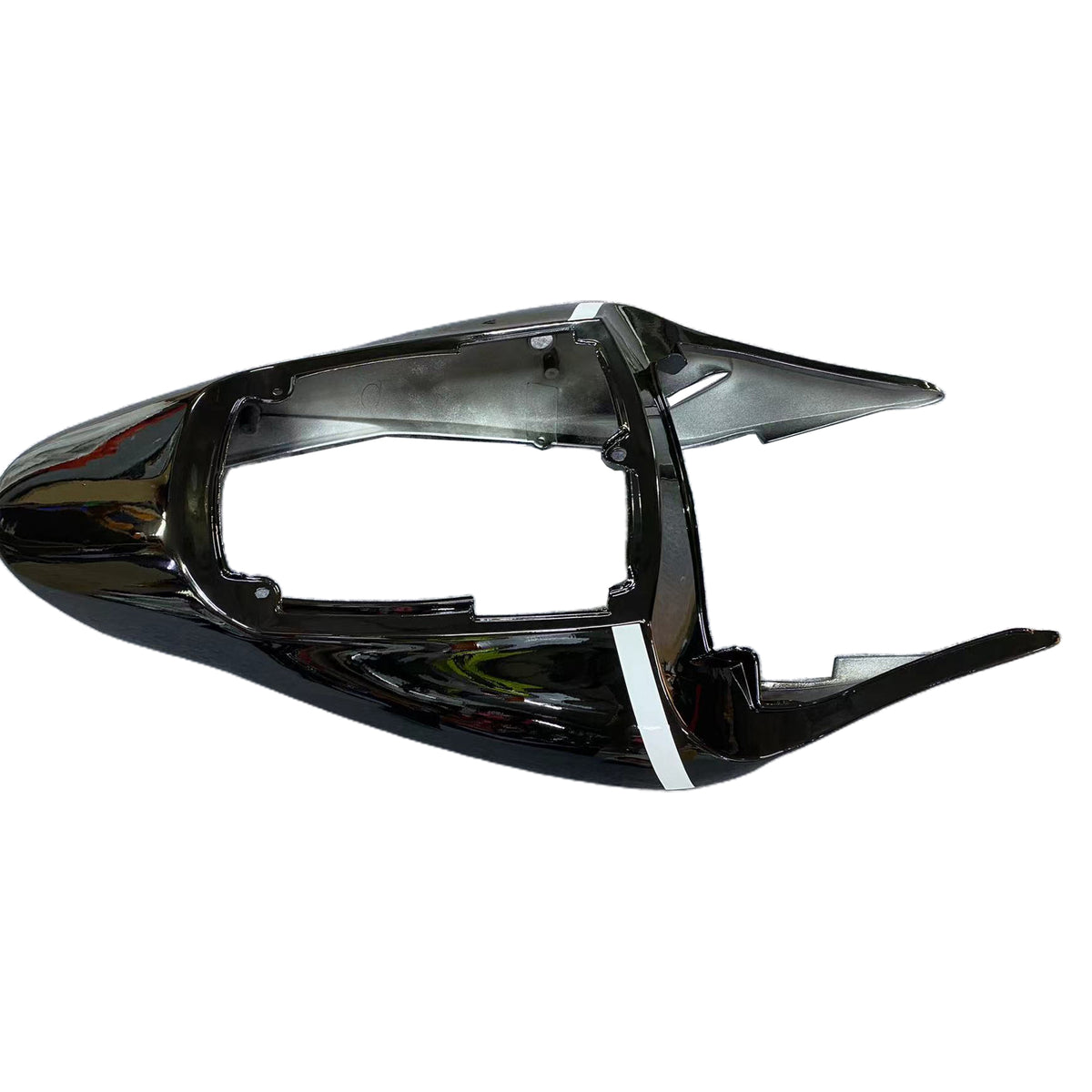 Amotopart 2002-2003 Kawasaki ZX-9R Black White Fairing Kit