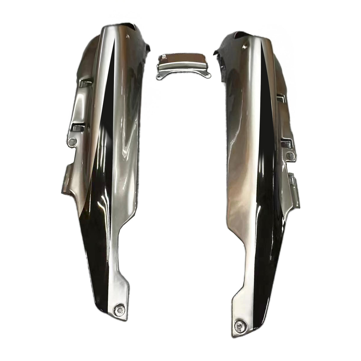 Amotopart 1993-2003 Kawasaki ZZR1100 Grå Svart Guld Vit Fairing Kit