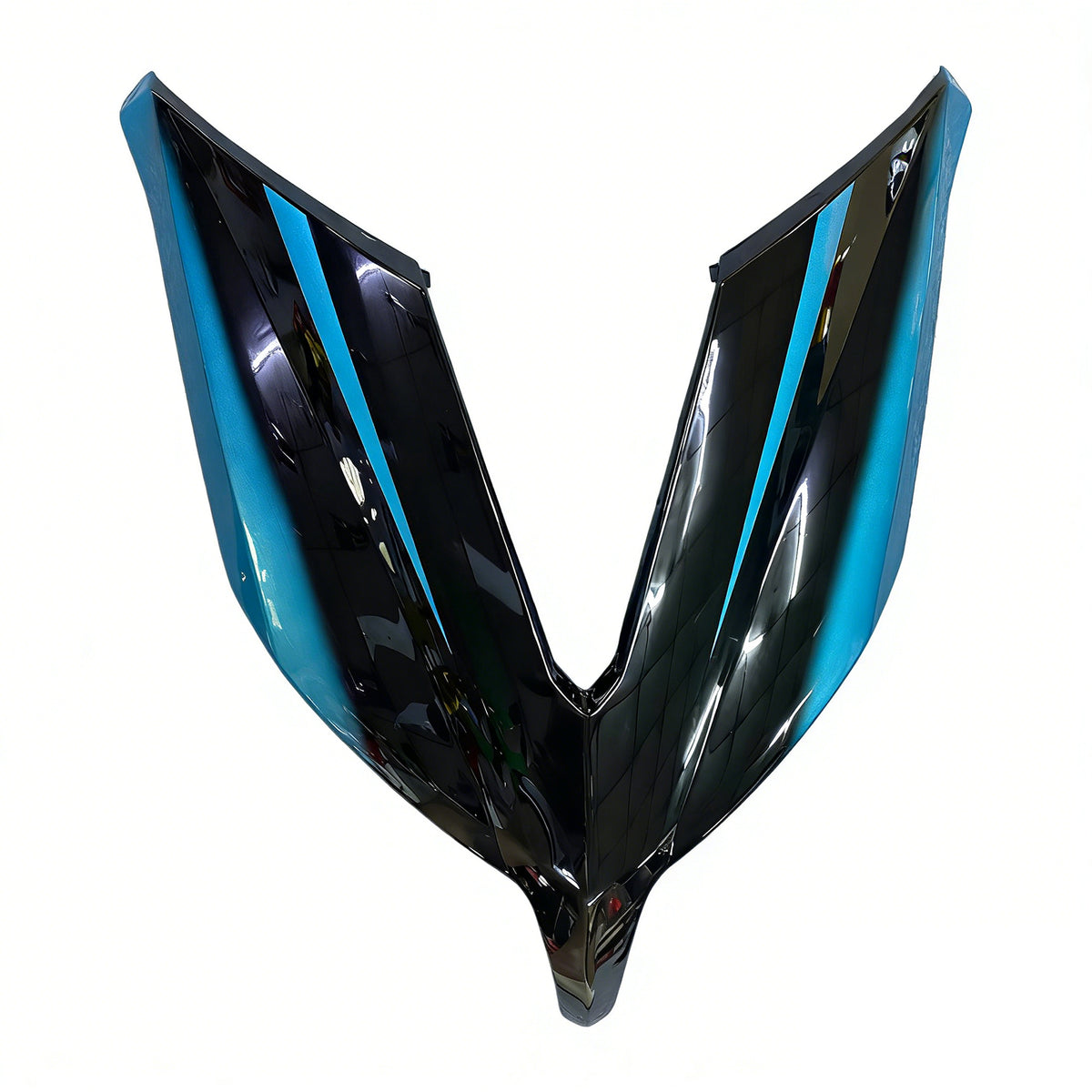 Amotopart 2015-2016 Yamaha TMAX530 Blue Black Fairing Kit
