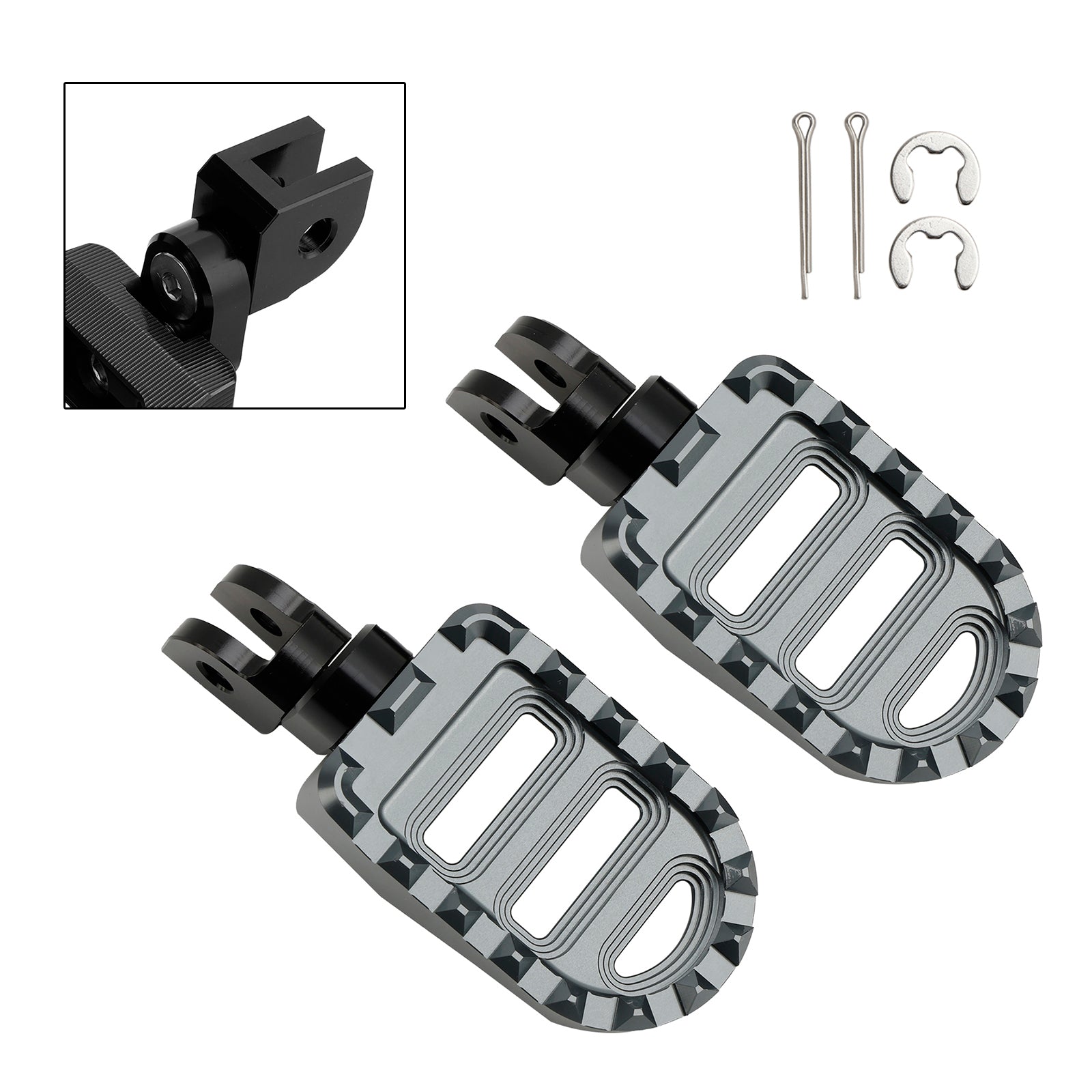 Pedane anteriori pedane adatte per Rebel 1100 CM1100 CMX 1100 DCT/MT 2021-2023