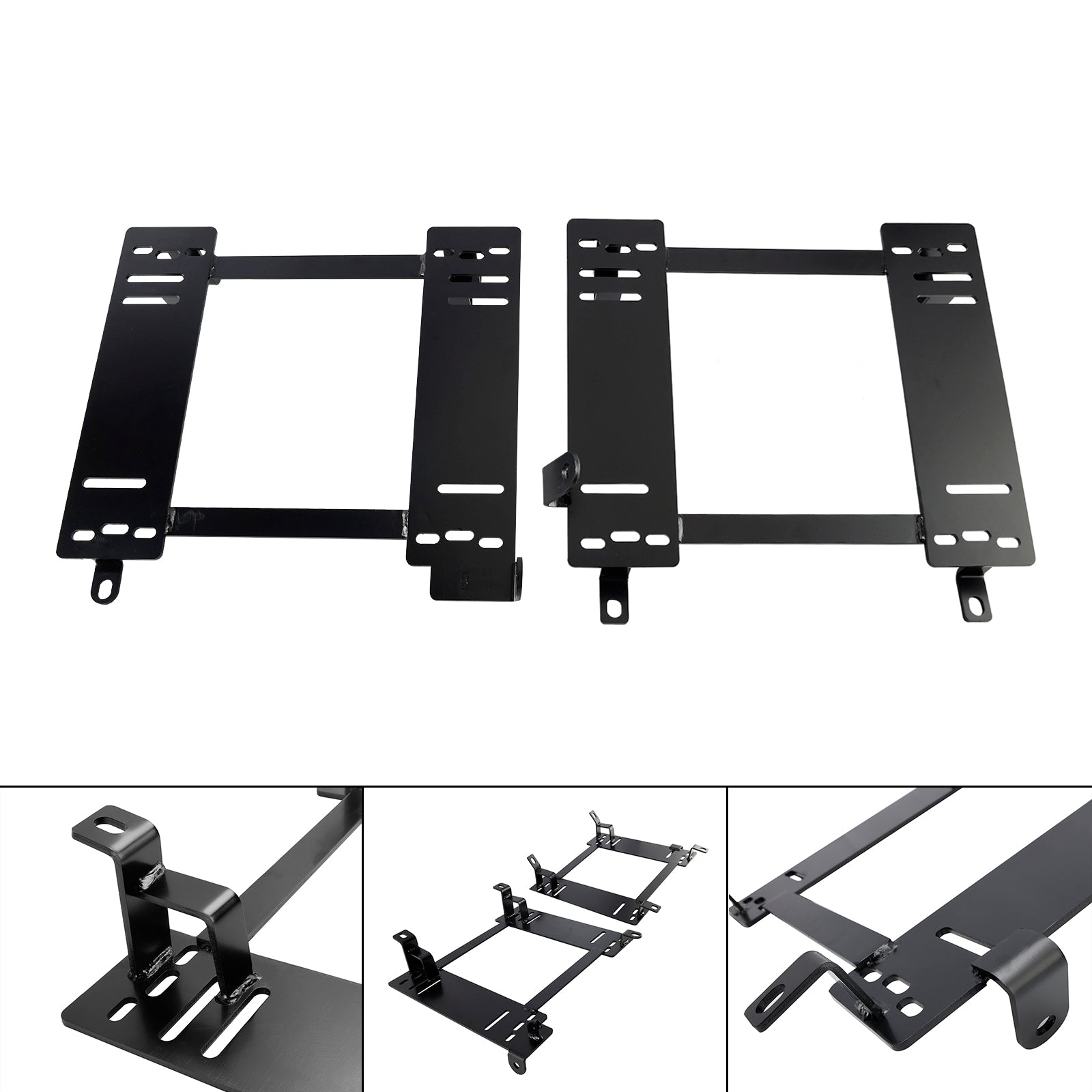 15-21 Polaris Slingshot Driver Passenger Seat Brackets Steel Mount Set