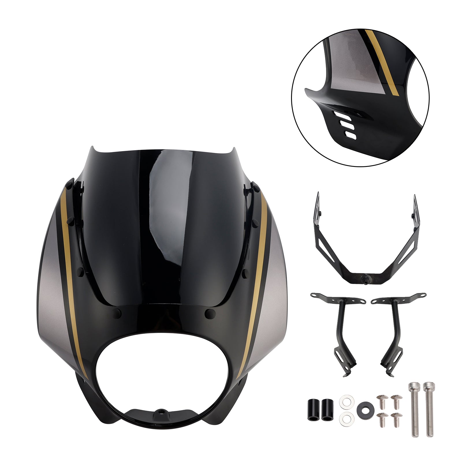 Yamaha XSR900 2022-2025 Headlight Fairing Windshield WindScreen