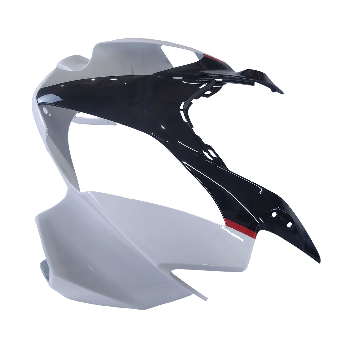 Amotopart 2002–2012 Honda VFR800 Weiß Schwarz Verkleidungsset