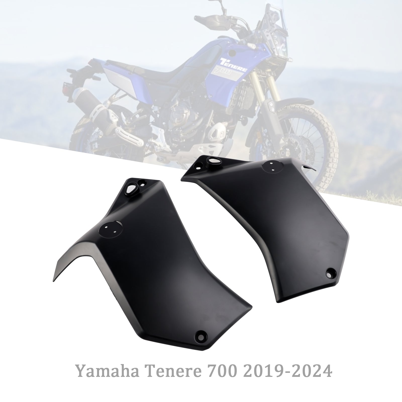 2019-2024 Yamaha Tenere 700 boczna ramka panelu Protektora Okładka okładka