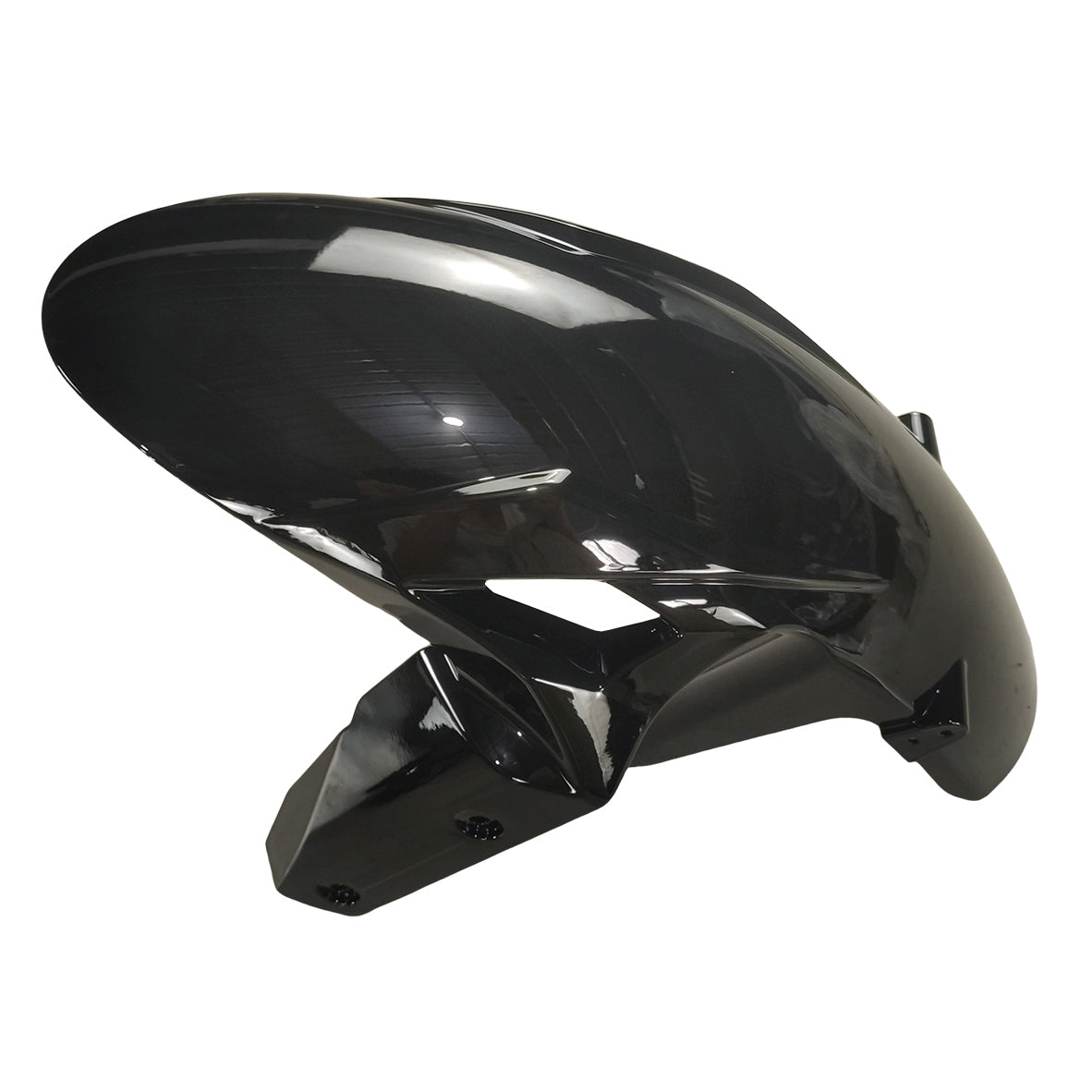 Amotopart 2019-2023 Kawasaki ZX-6R Black White Fairing Kit