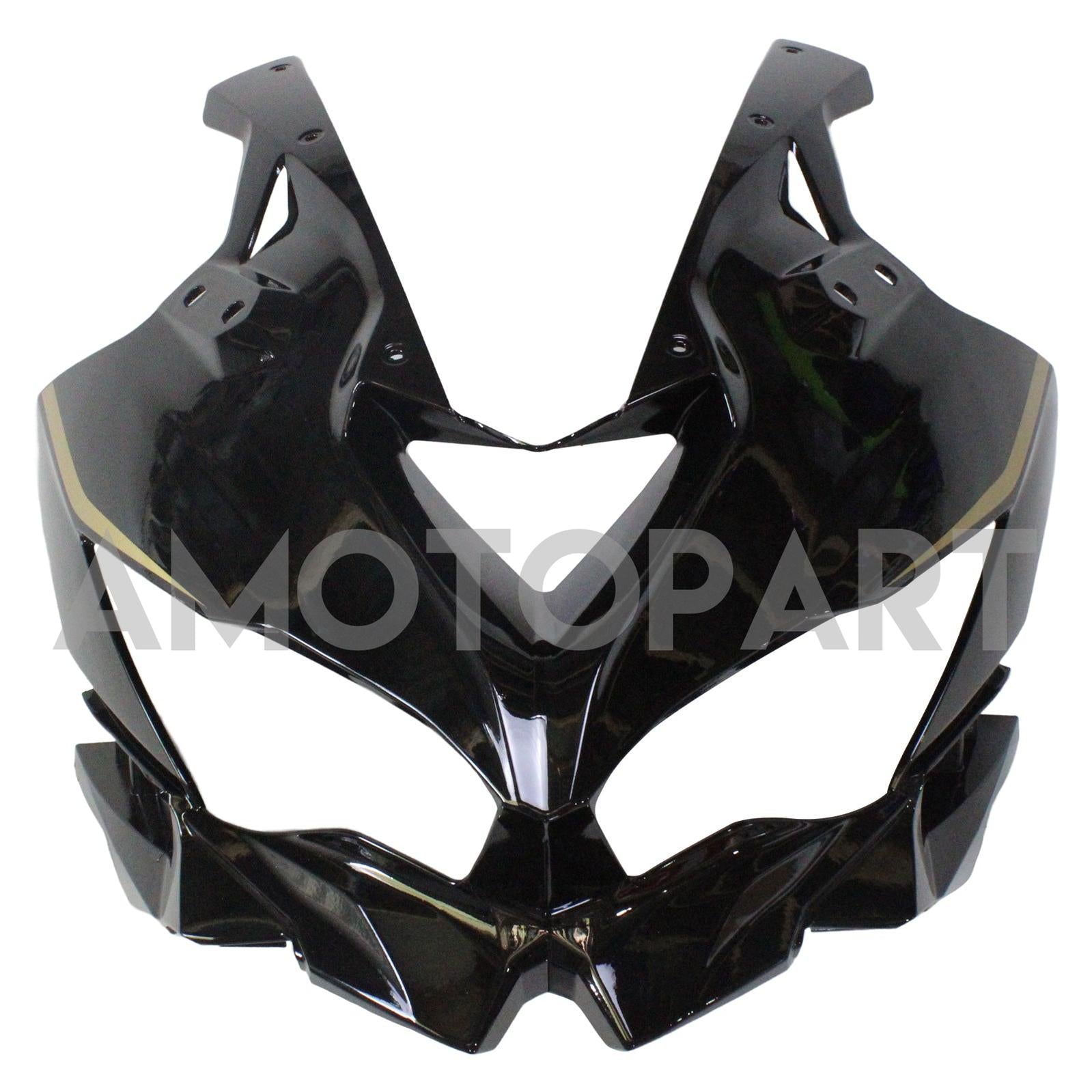 Amotopart 2019-2025 Kawasaki Ninja ZX25R ZX4R ZX4RR Black Fairing Kit